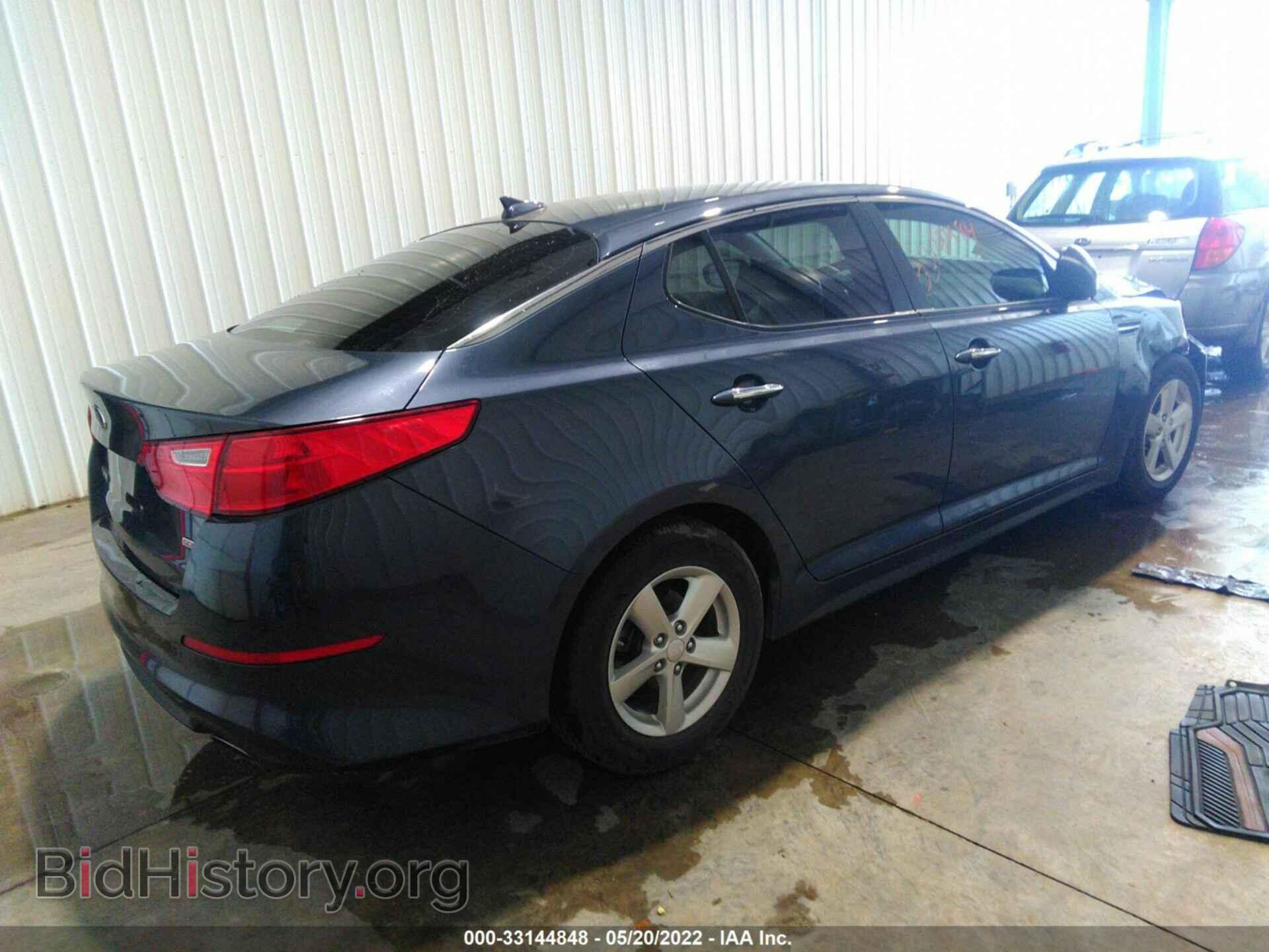 2015 KIA OPTIMA - VIN: KNAGM4A70F5558672 - Photo 2