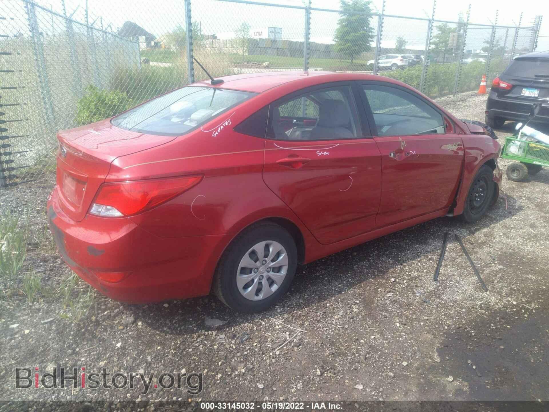 2015 HYUNDAI ACCENT - VIN: KMHCT4AE3FU906730 - Фото 4