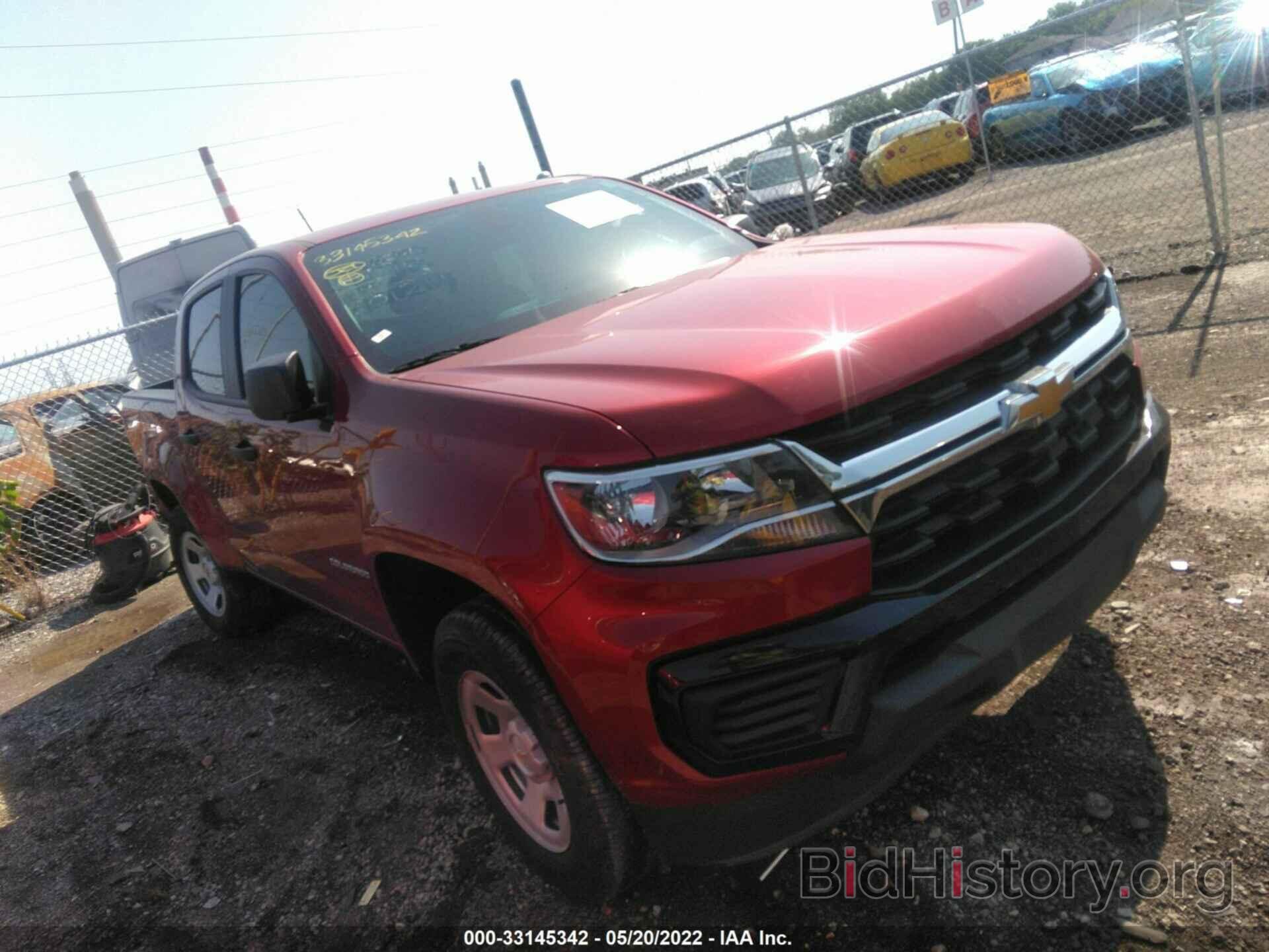 Фотография 1GCGSBEA0M1201211 - CHEVROLET COLORADO 2021