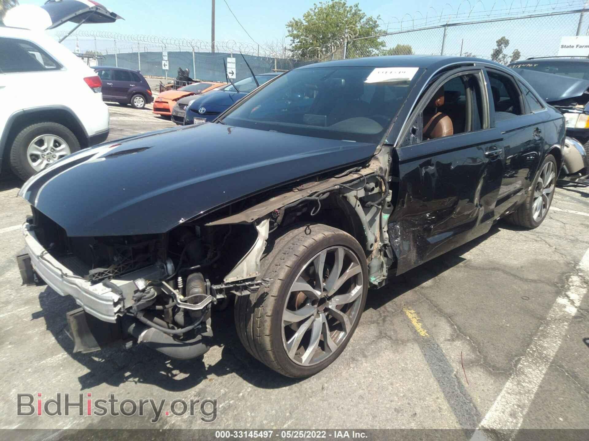 2013 AUDI A6 - VIN: WAUGFAFC7DN020966 - Фото 2