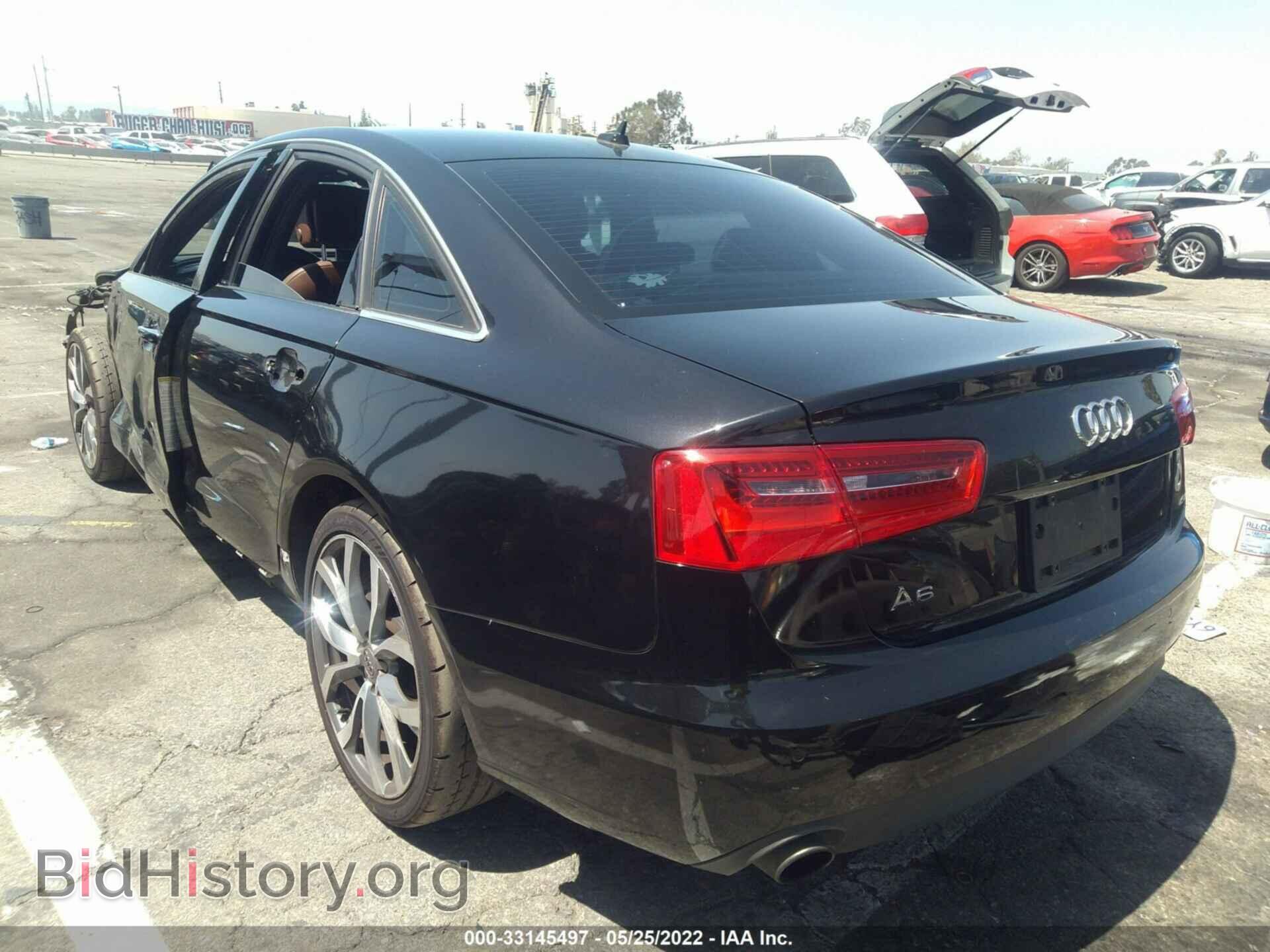 2013 AUDI A6 - VIN: WAUGFAFC7DN020966 - Фото 3