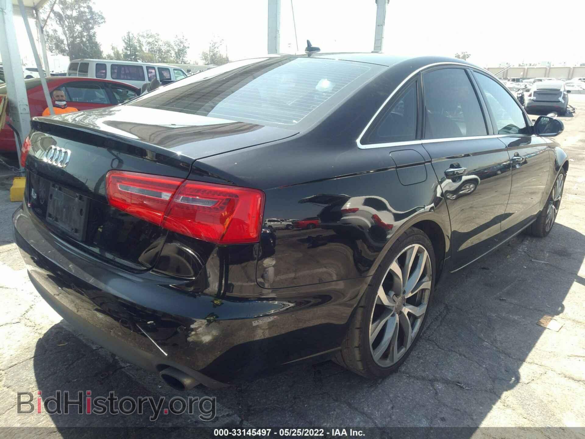 2013 AUDI A6 - VIN: WAUGFAFC7DN020966 - Фото 4
