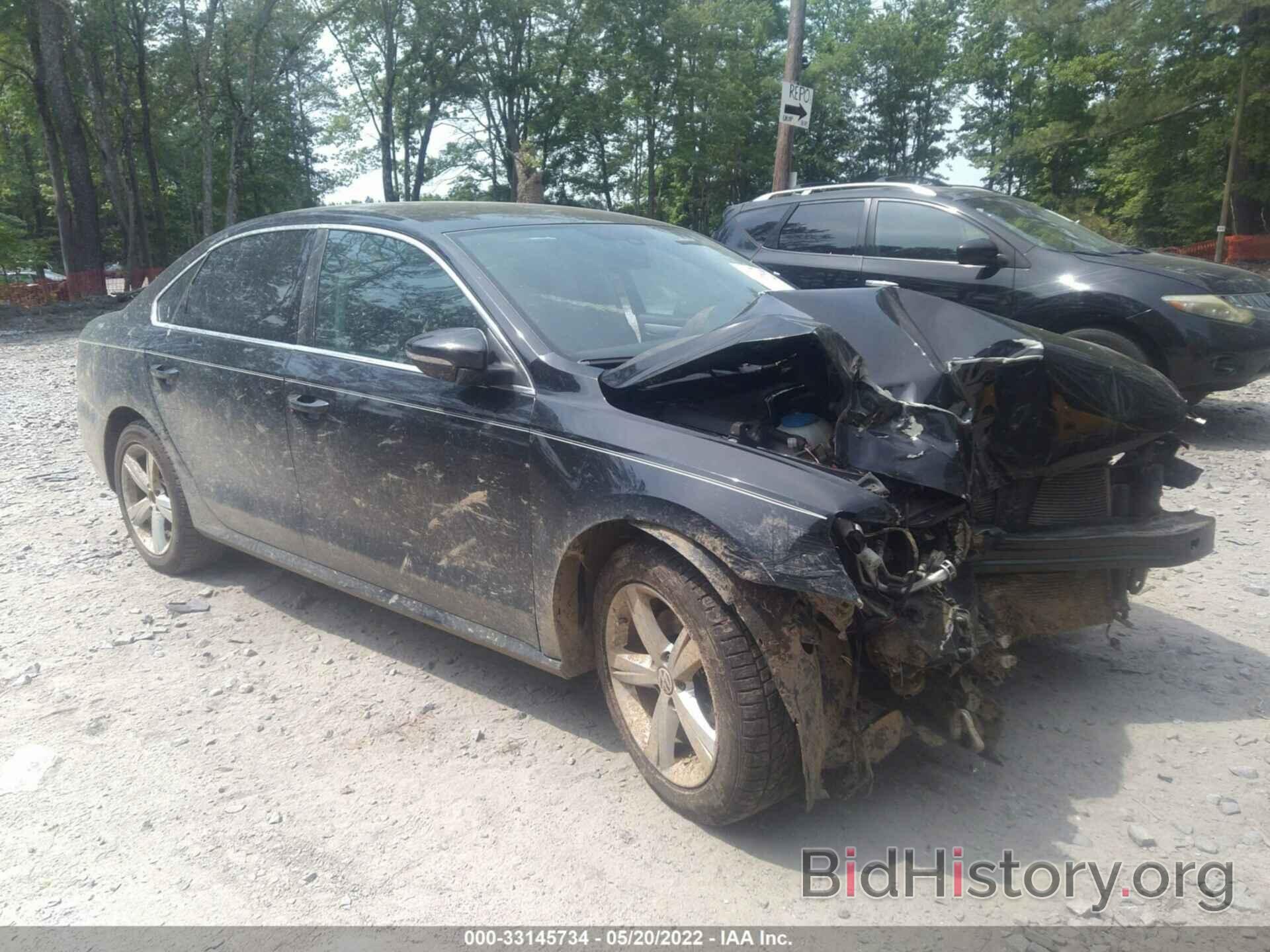 Photo 1VWBP7A34CC103461 - VOLKSWAGEN PASSAT 2012