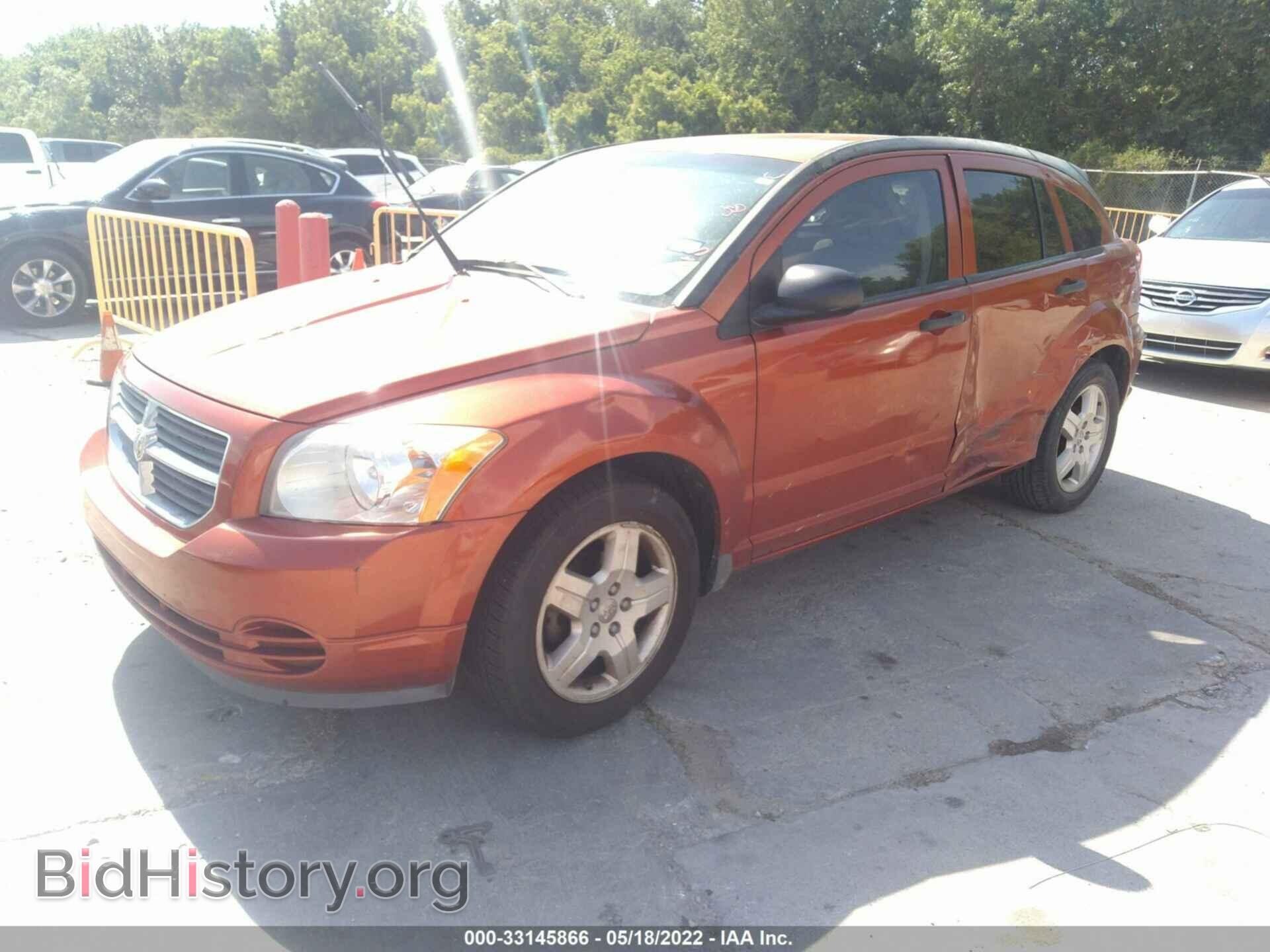 2008 DODGE CALIBER - VIN: 1B3HB48B08D546054 - Фото 2