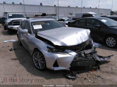 2017 Lexus IS IS Turbo, серебристый — VIN JTHBA1D27H5041942, IAAI