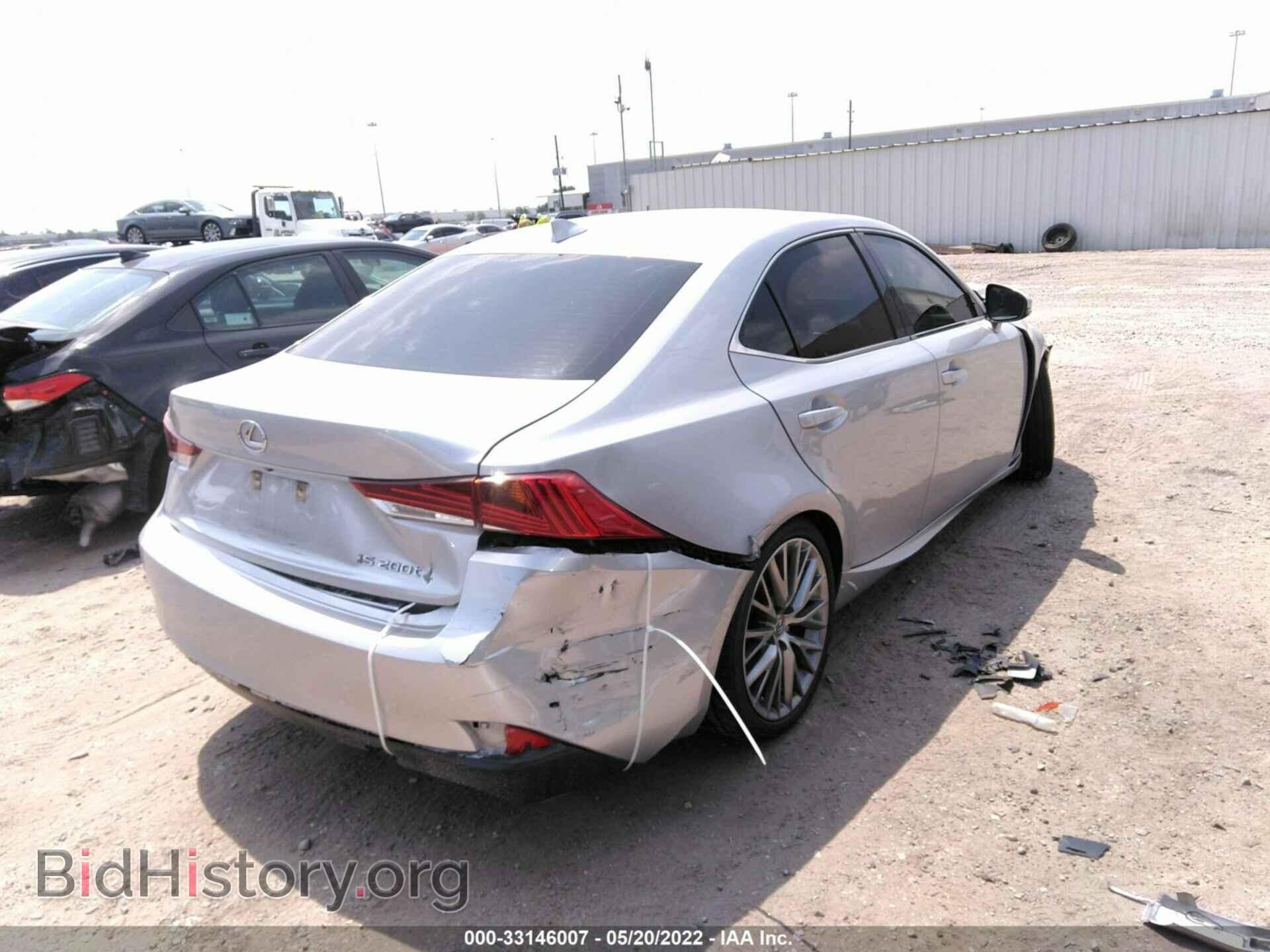 2017 LEXUS IS - VIN: JTHBA1D27H5041942 - Фото 4