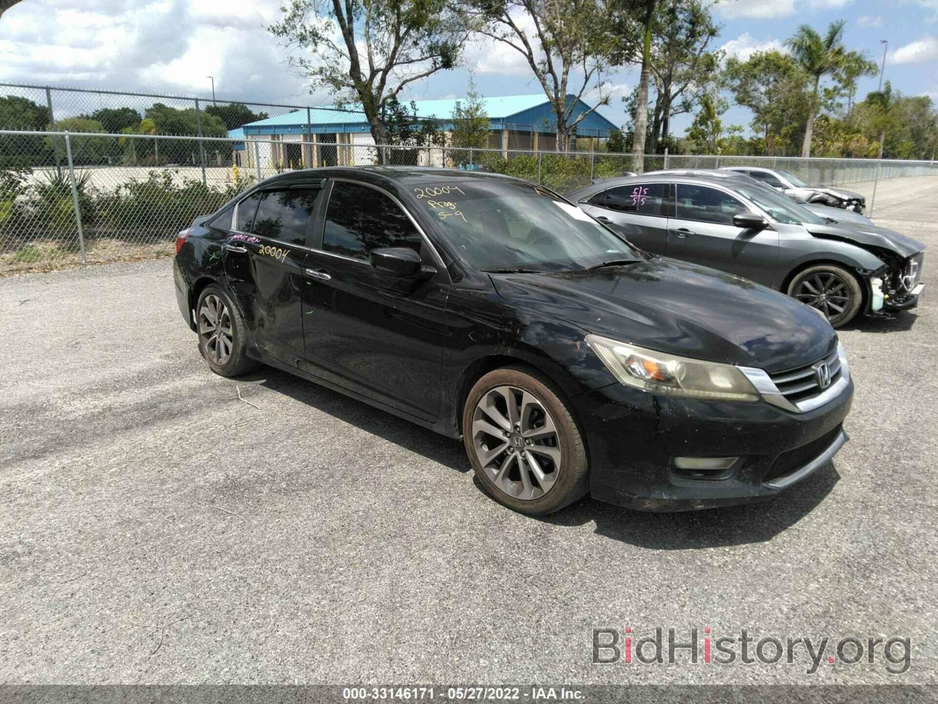 Photo 1HGCR2E55DA173128 - HONDA ACCORD SDN 2013