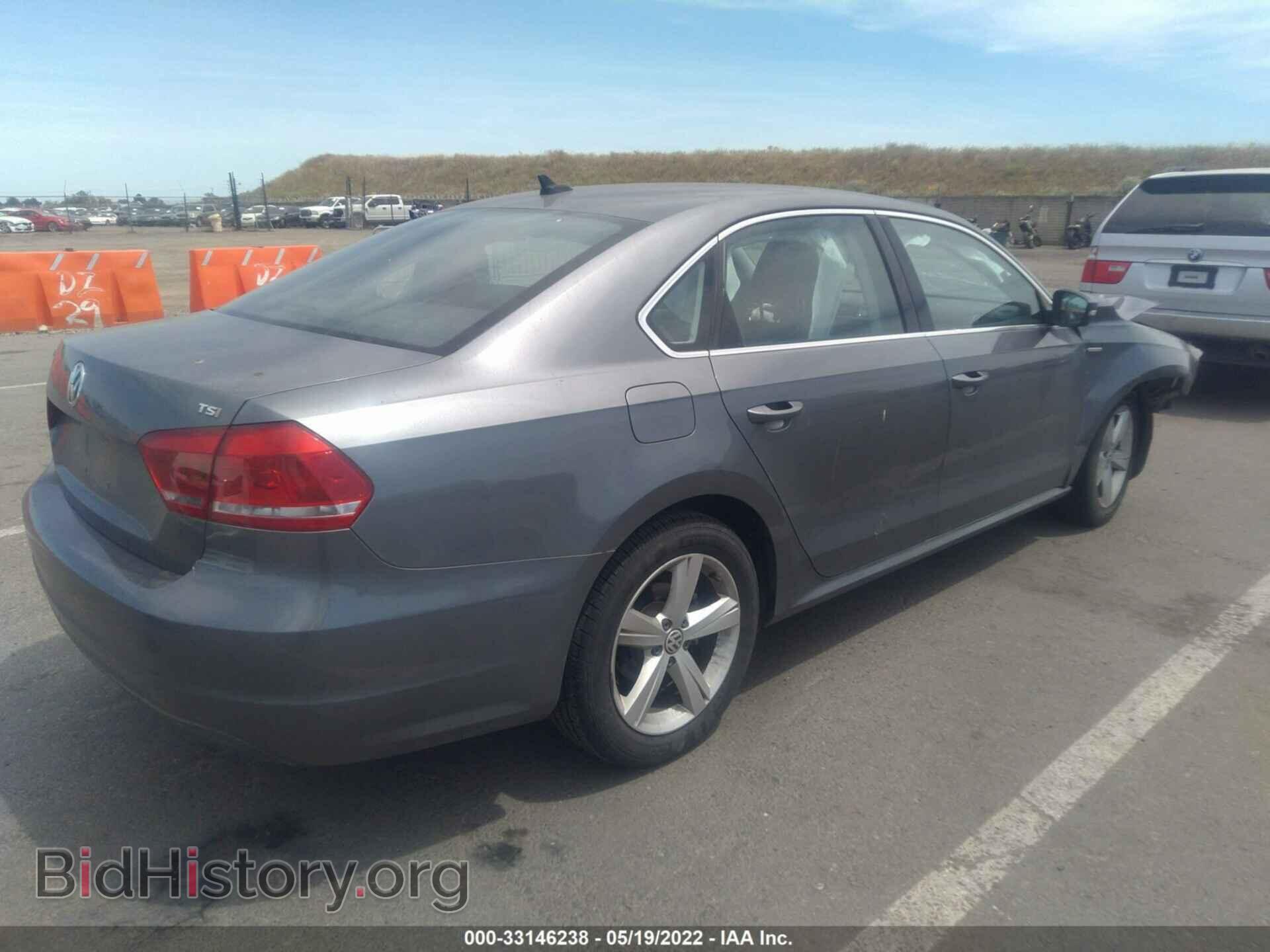 2014 VOLKSWAGEN PASSAT - VIN: 1VWAT7A39EC022160 - Фото 4