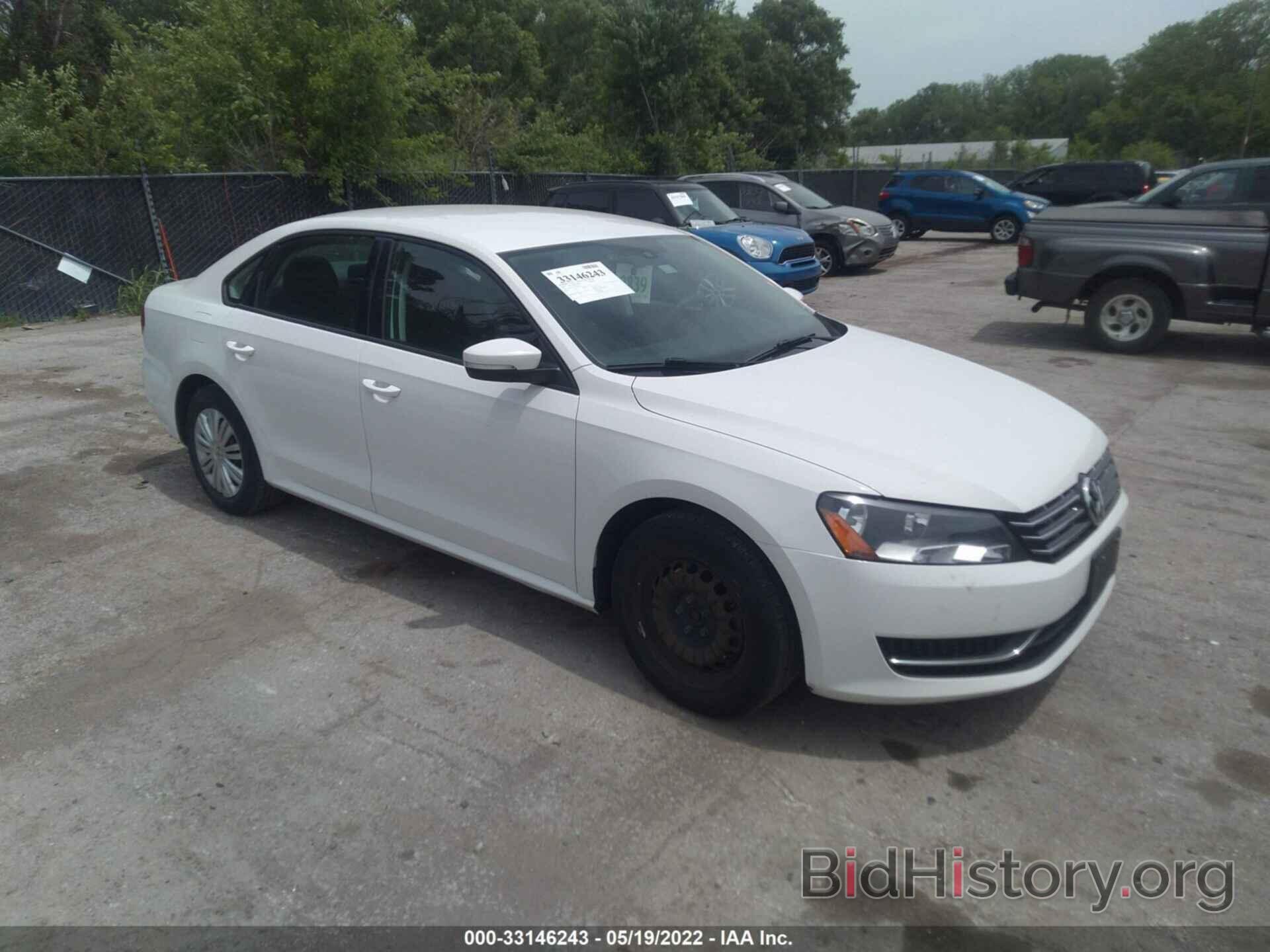 Photo 1VWAS7A32EC120837 - VOLKSWAGEN PASSAT 2014