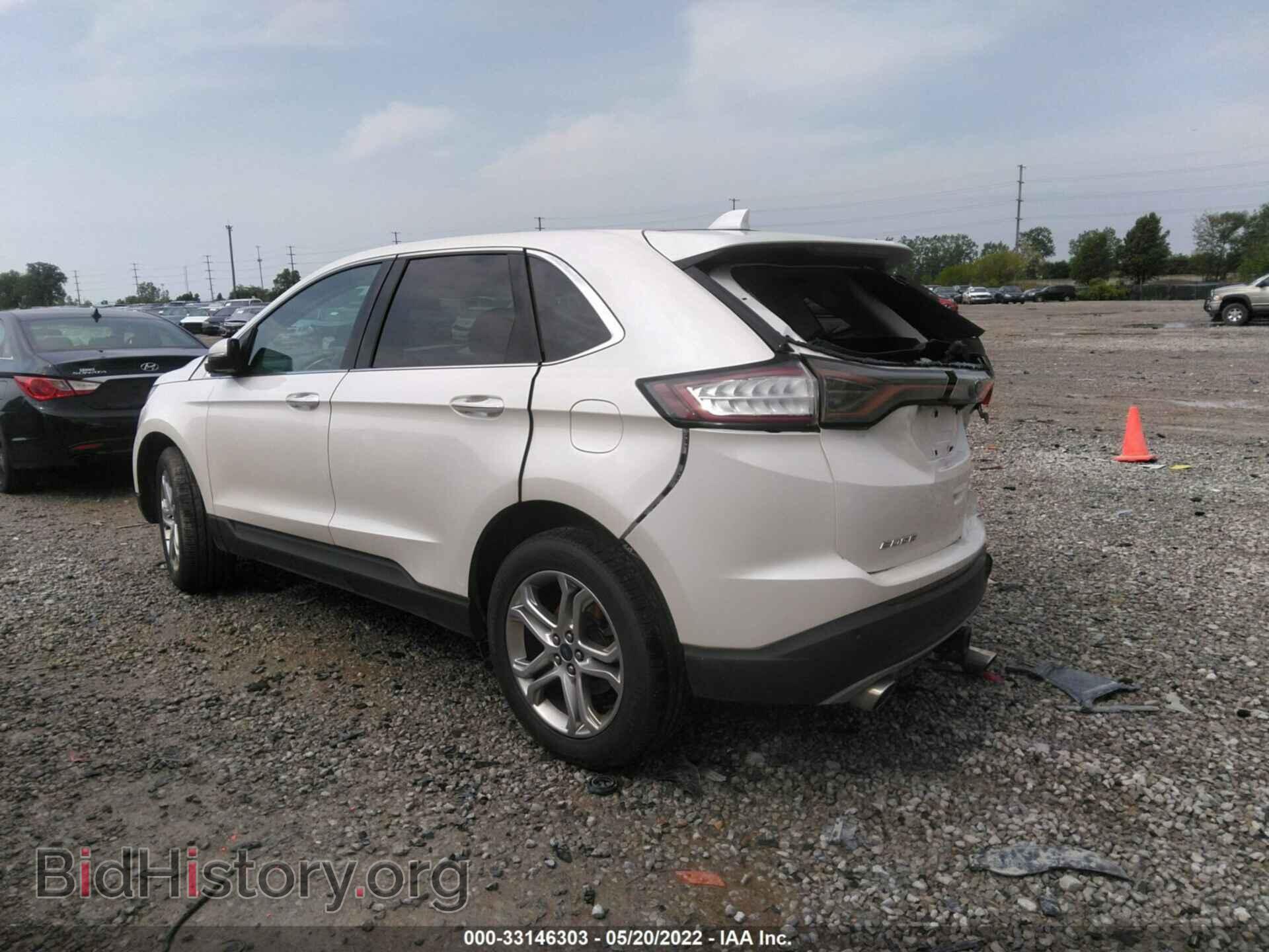 2015 FORD EDGE - VIN: 2FMTK4K82FBB37347 - Photo 3