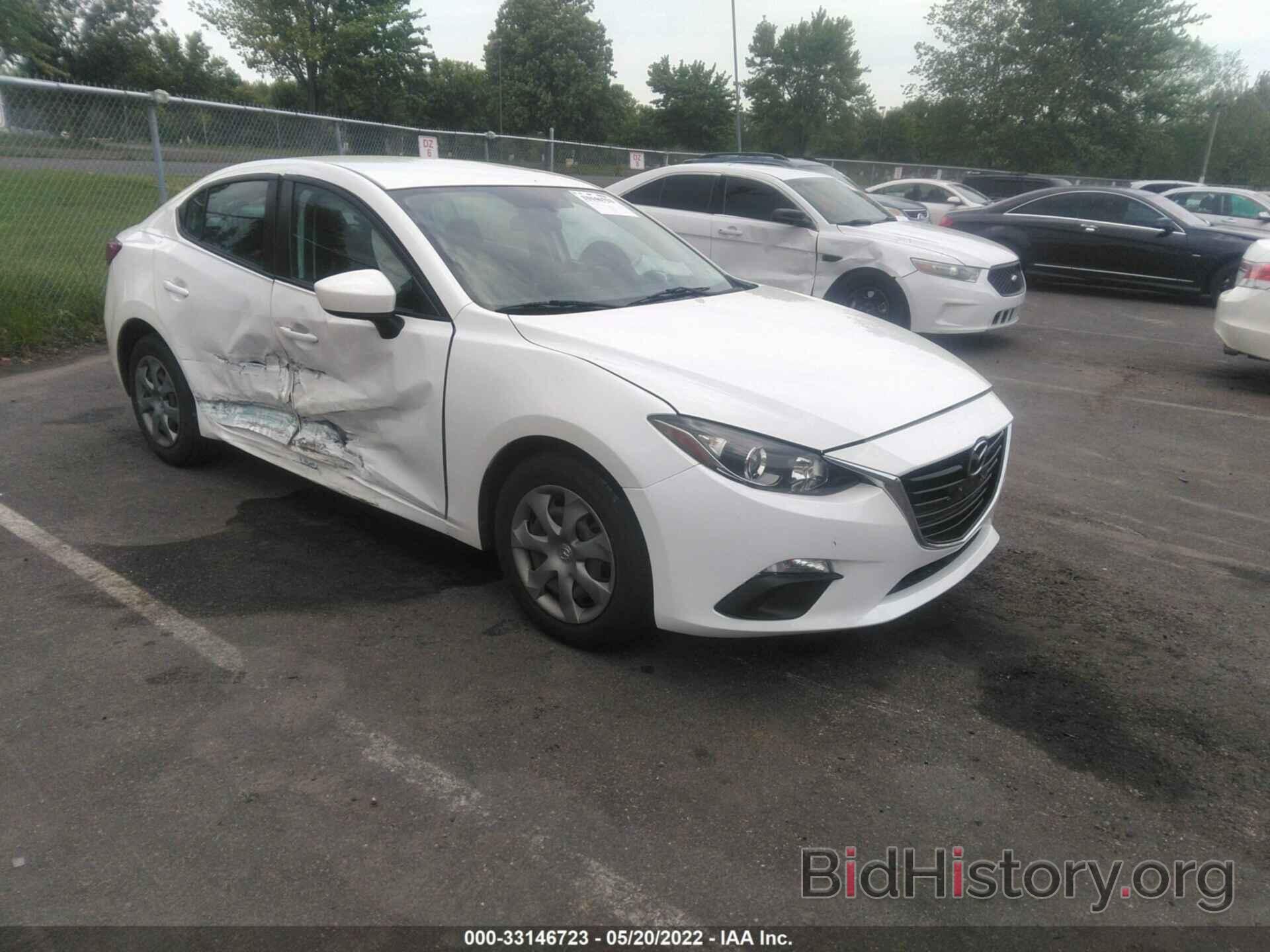 Фотография JM1BM1T72G1347734 - MAZDA MAZDA3 2016