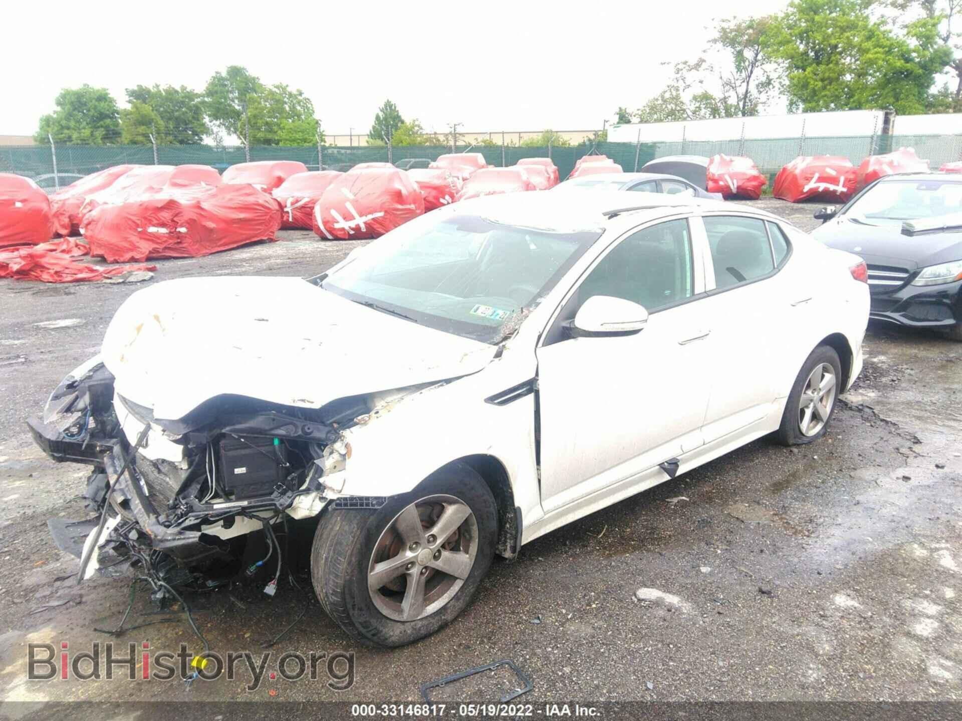 2015 KIA OPTIMA - VIN: KNAGM4A73F5560464 - Фото 2