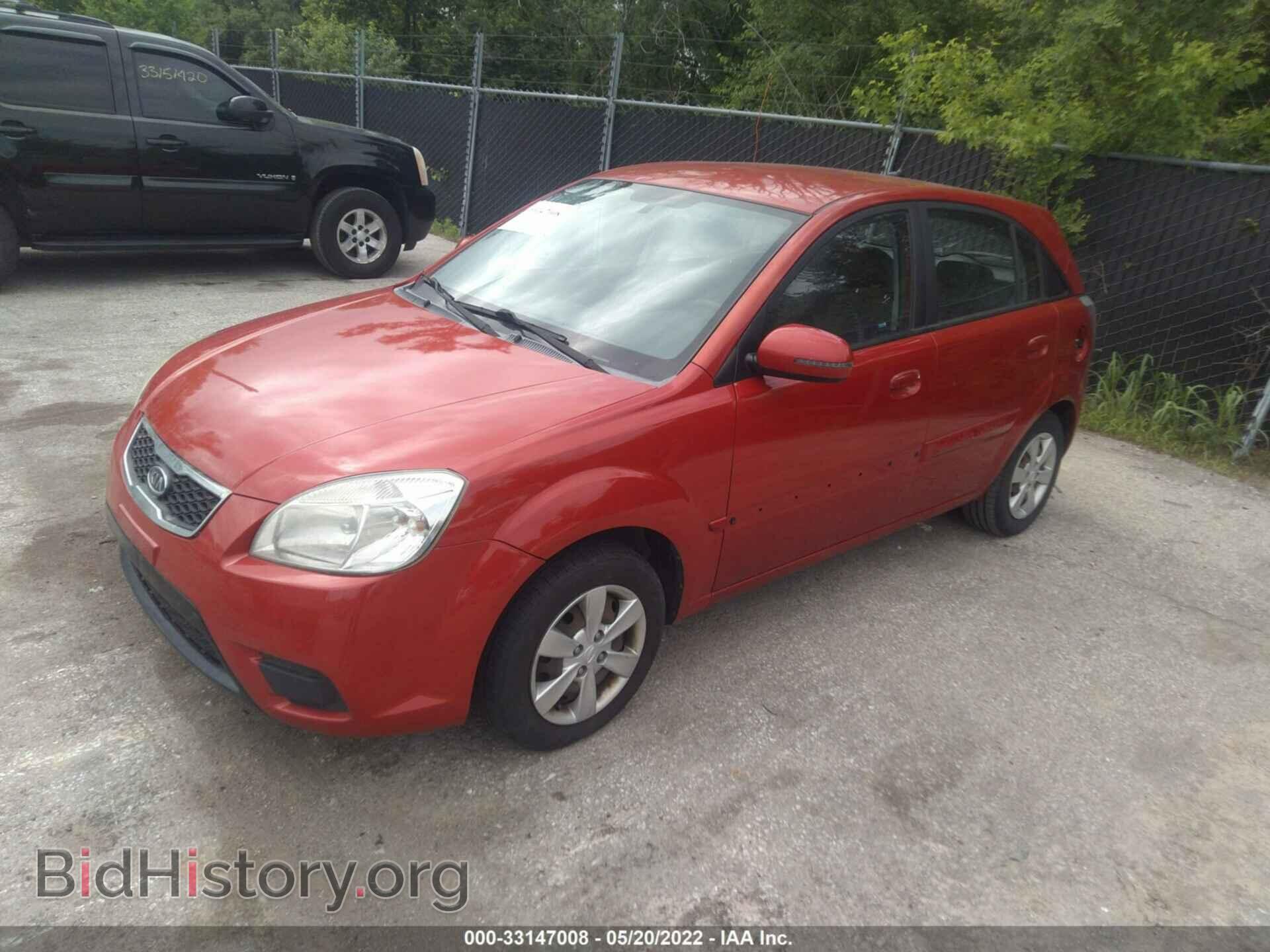 2011 KIA RIO - VIN: KNADH5A34B6762681 - Photo 2