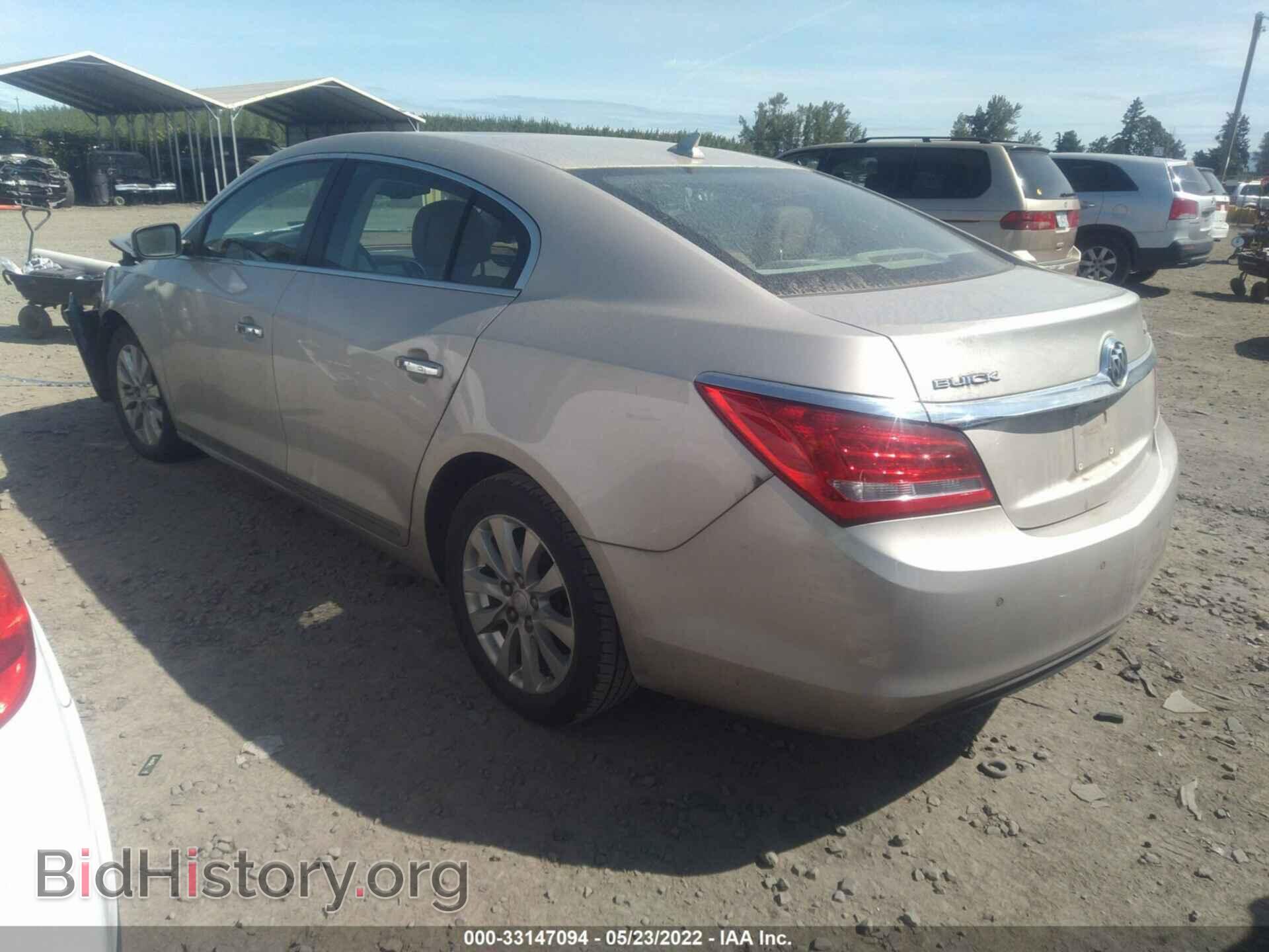 2014 BUICK LACROSSE - VIN: 1G4GB5GR7EF143361 - Фото 3