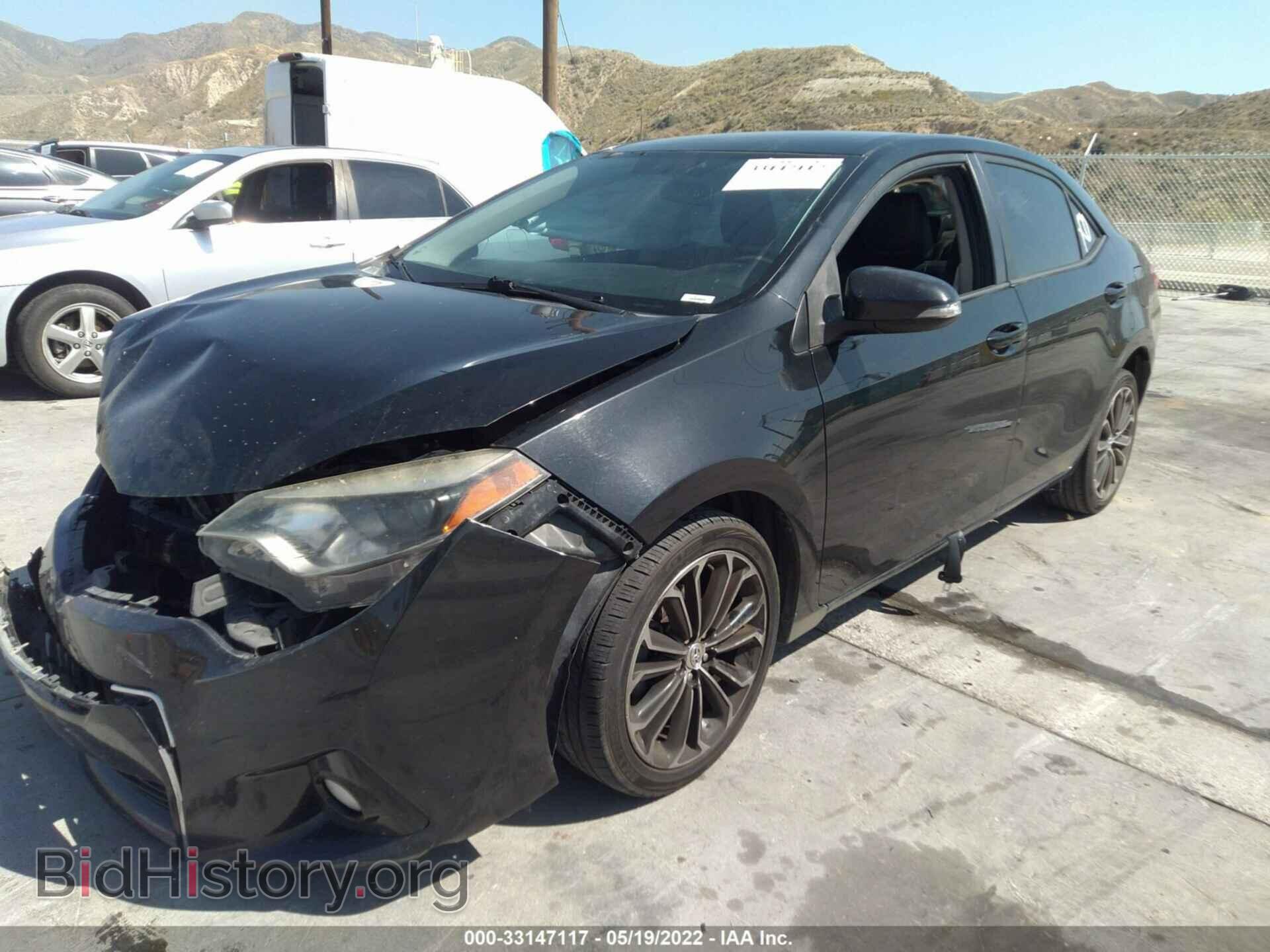 2014 TOYOTA COROLLA - VIN: 2T1BURHE7EC076667 - Фото 2