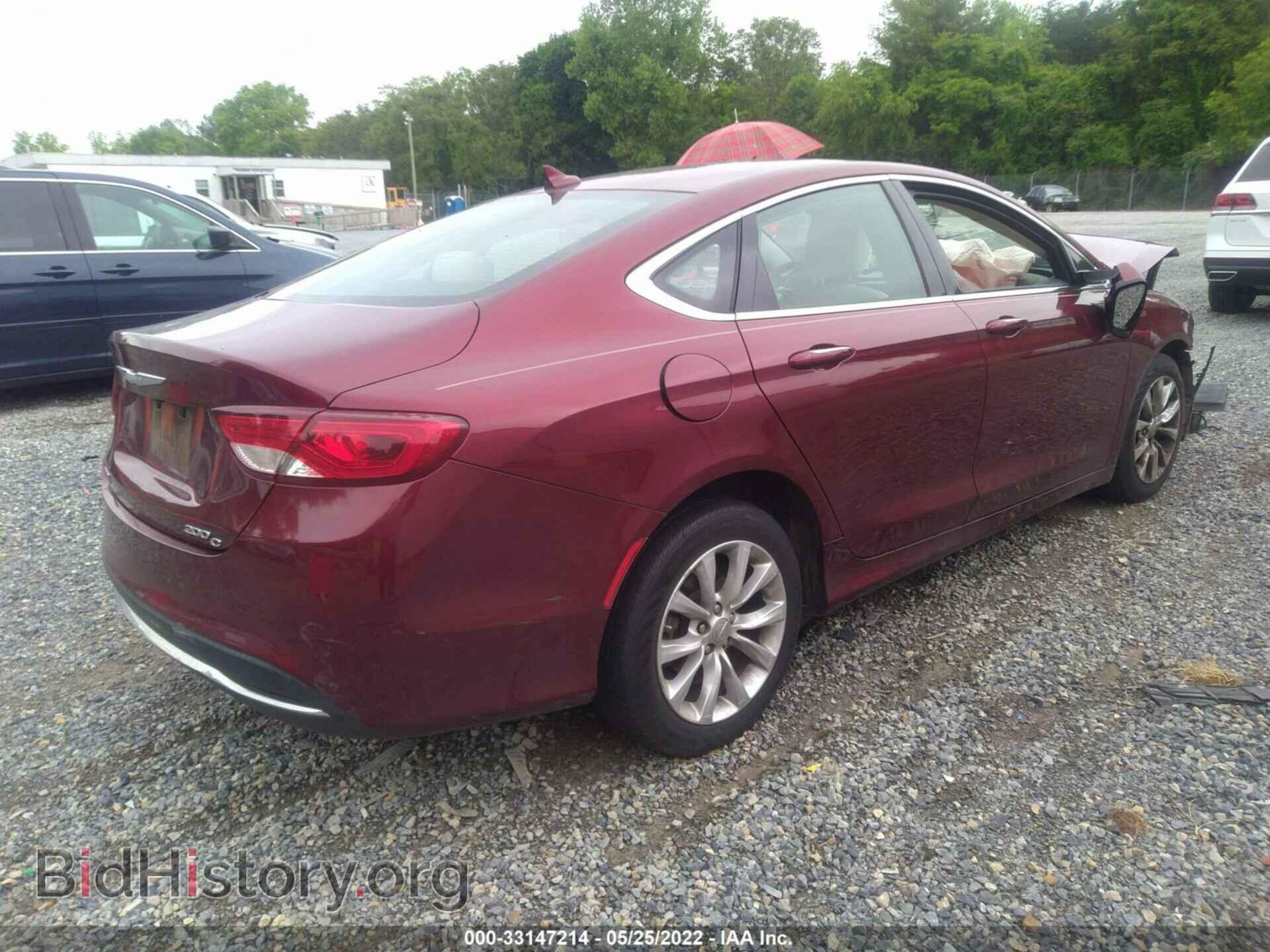 2015 CHRYSLER 200 - VIN: 1C3CCCCB1FN592527 - Фото 4