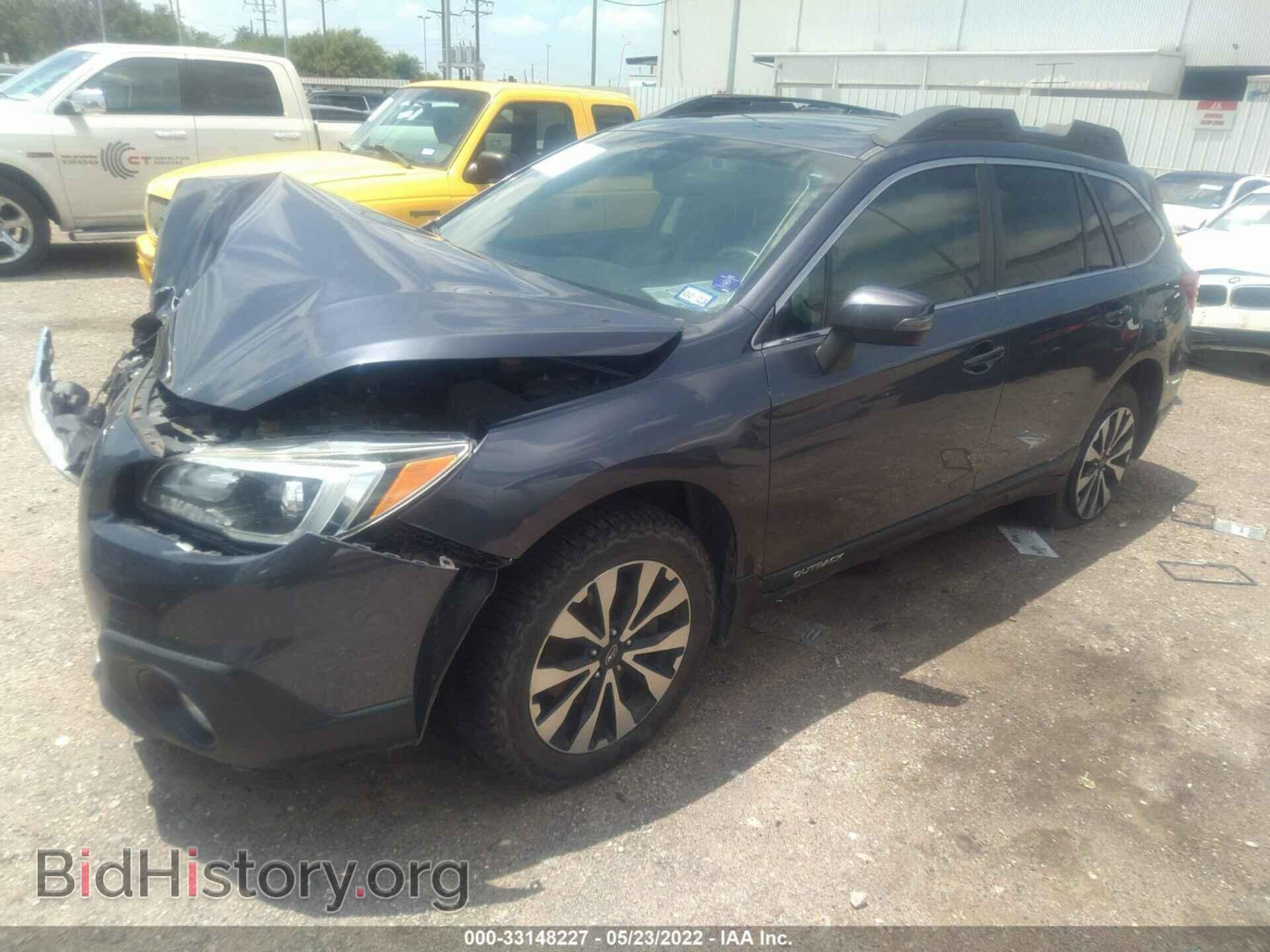 2016 SUBARU OUTBACK - VIN: 4S4BSBNC8G3301637 - Фото 2