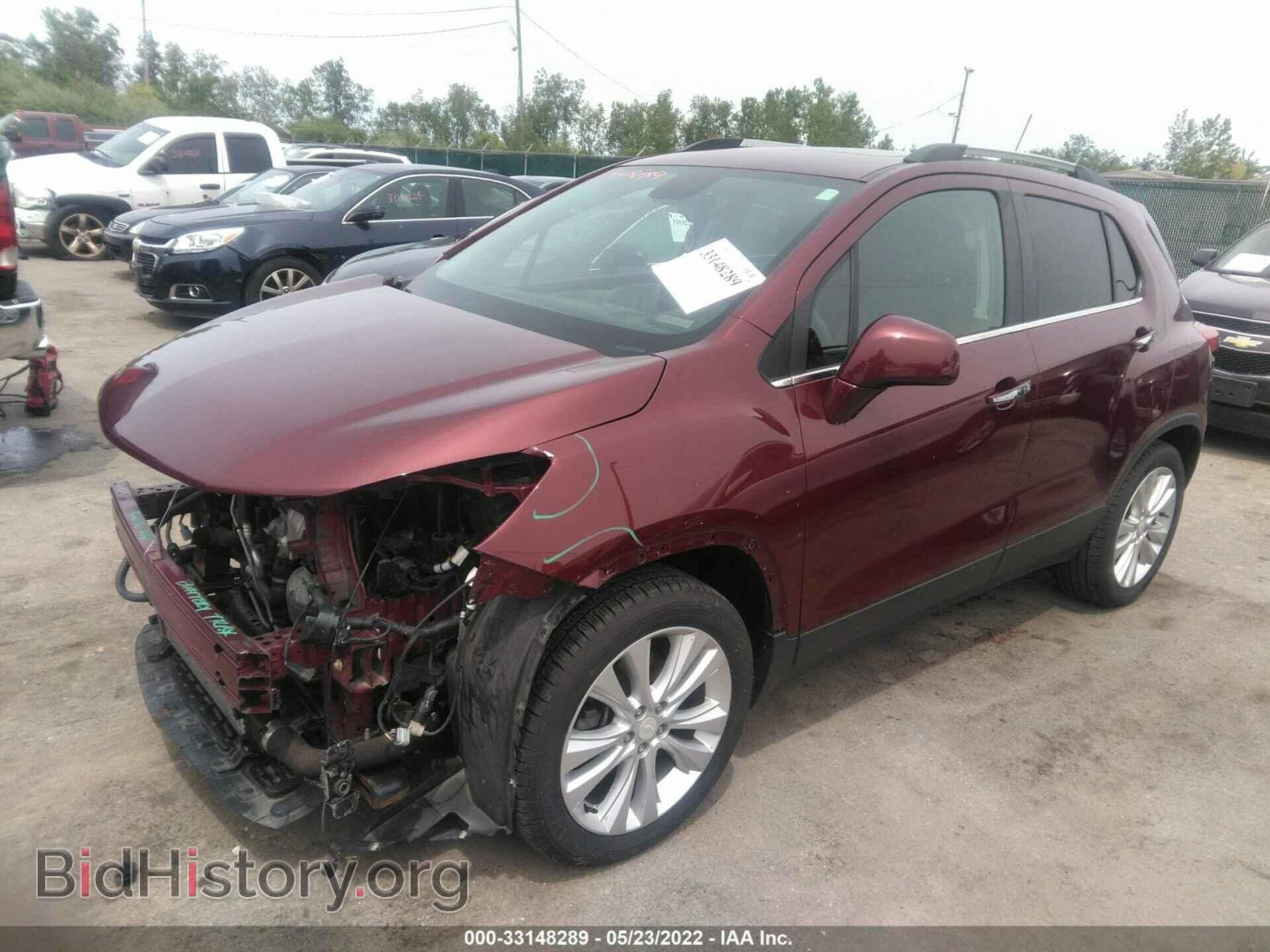 2017 CHEVROLET TRAX - VIN: 3GNCJMSB9HL229721 - Фото 2