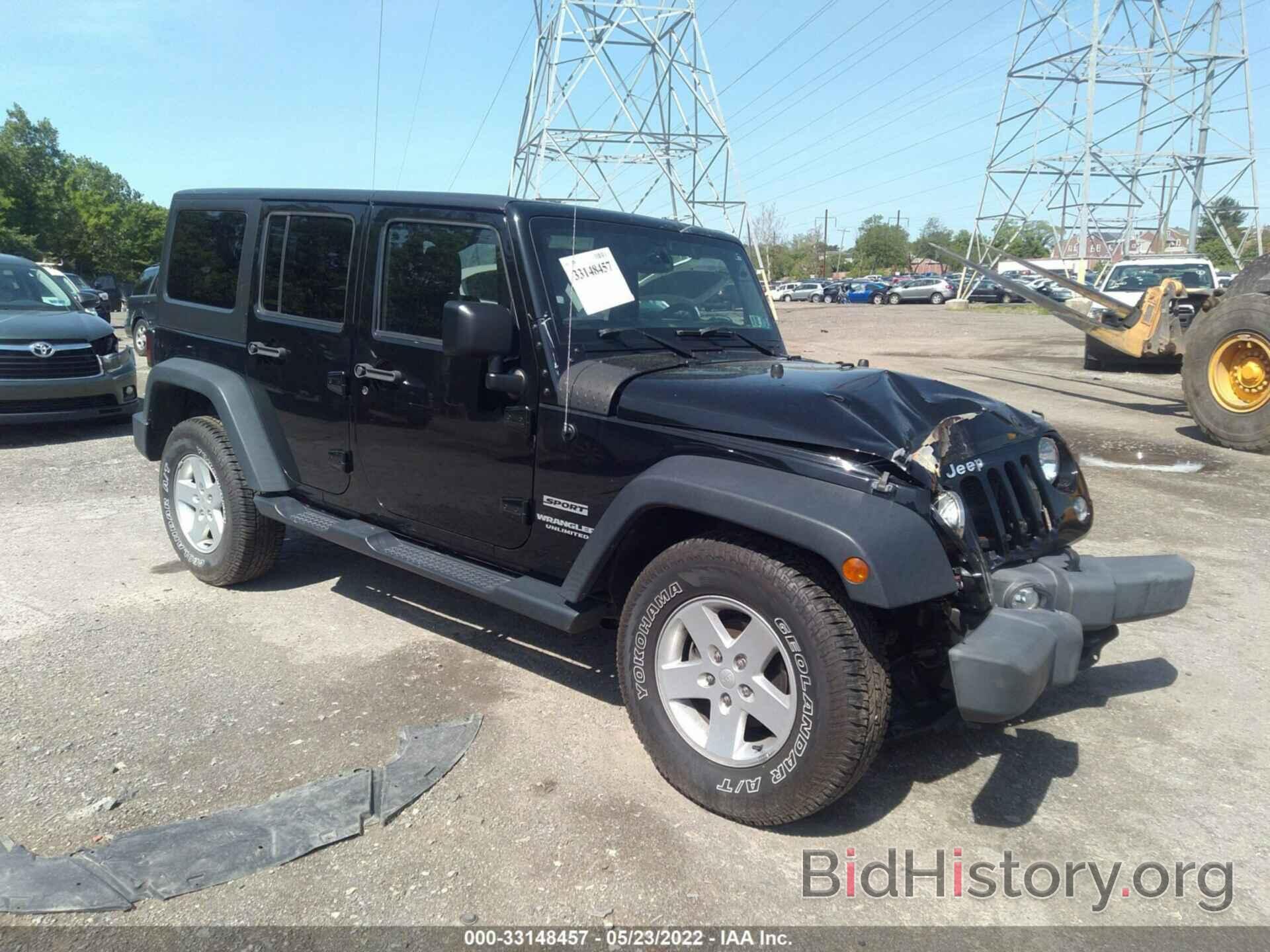 Photo 1C4BJWDG9GL133185 - JEEP WRANGLER UNLIMITED 2016