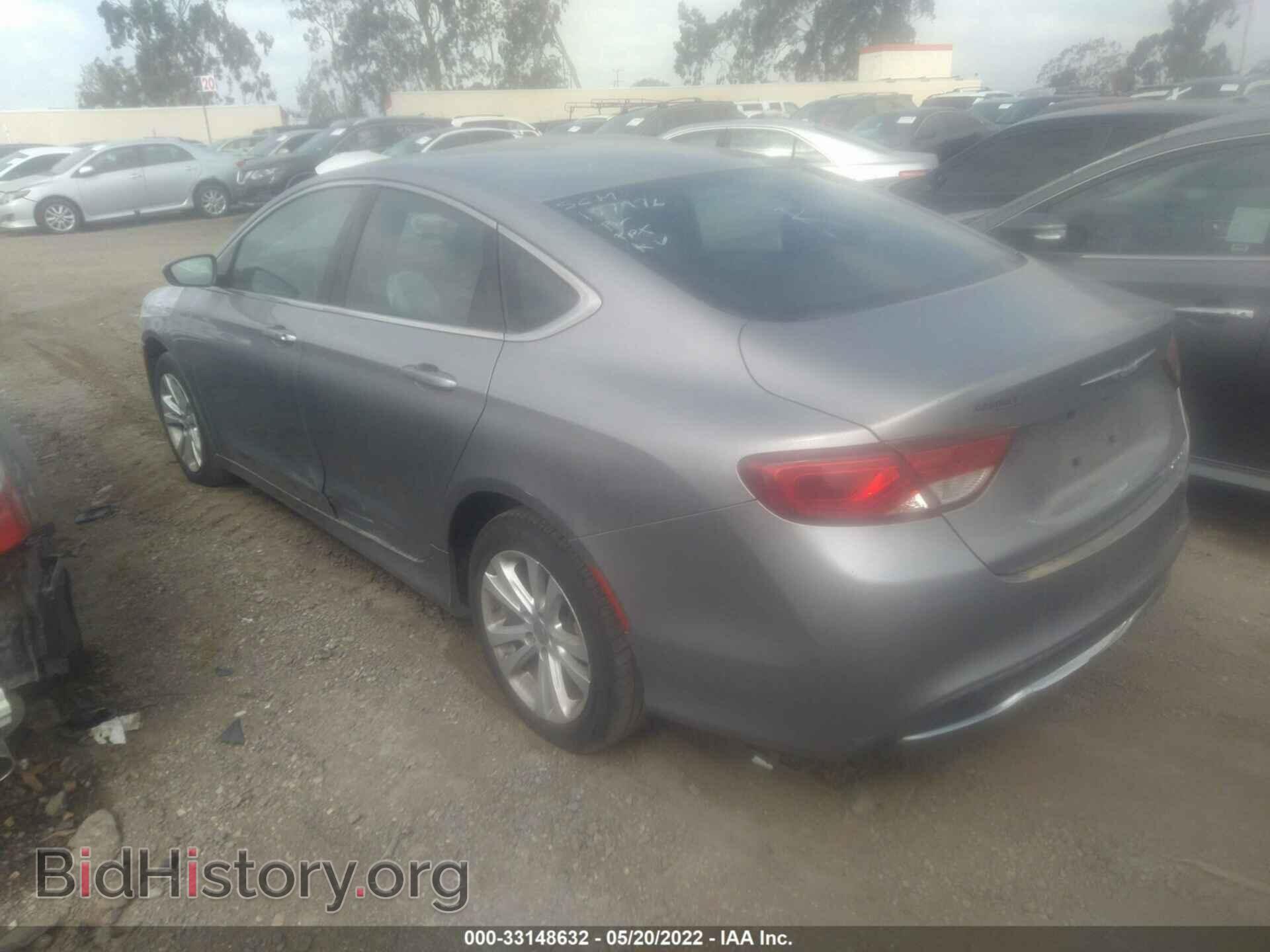 2016 CHRYSLER 200 - VIN: 1C3CCCAB0GN107976 - Фото 3