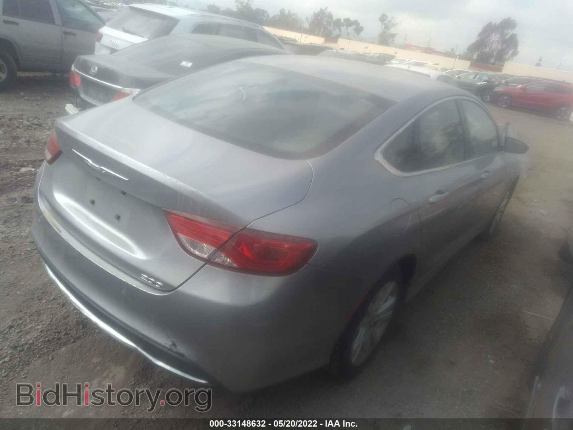 2016 CHRYSLER 200 - VIN: 1C3CCCAB0GN107976 - Фото 4