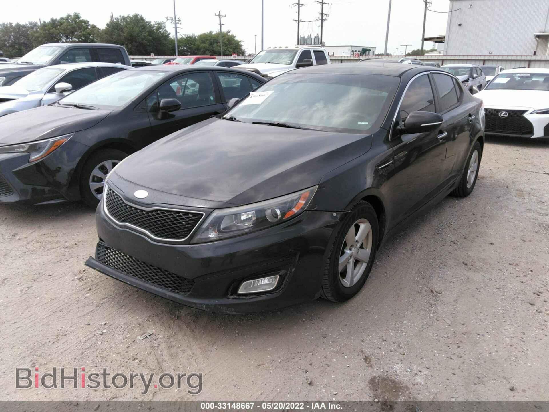 2014 KIA OPTIMA - VIN: 5XXGM4A77EG267468 - Фото 2
