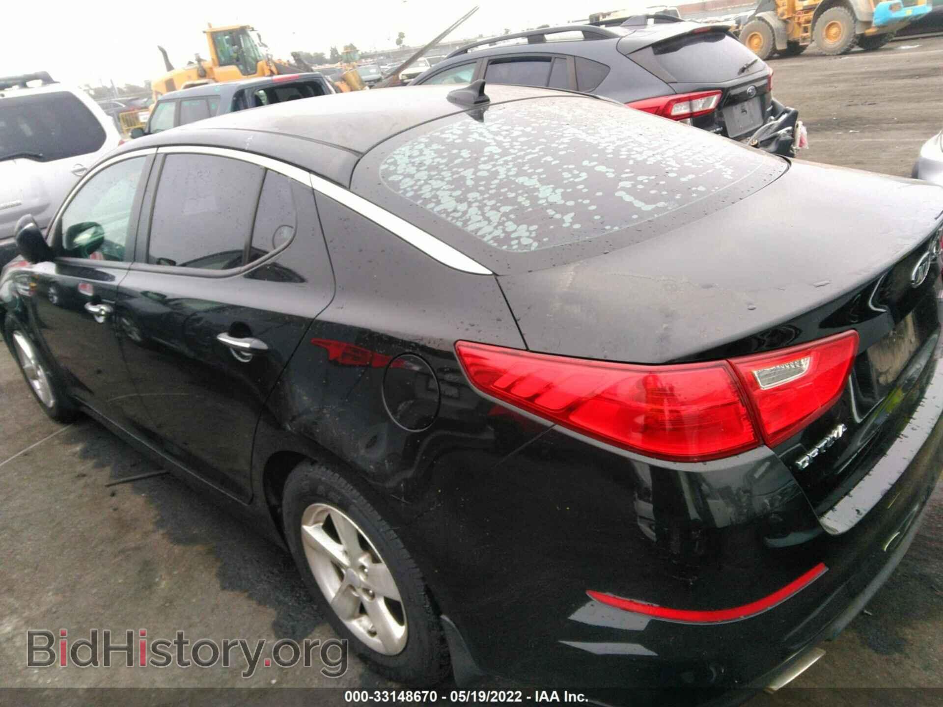 2015 KIA OPTIMA - VIN: KNAGM4A70F5665012 - Фото 3