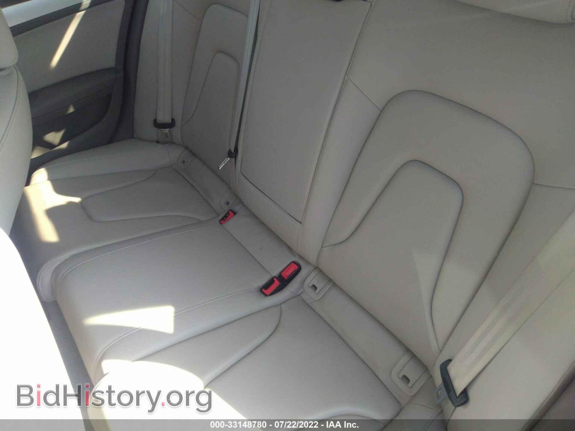 2012 AUDI A4 - VIN: WAUBFAFL0CA118558 - Фото 8