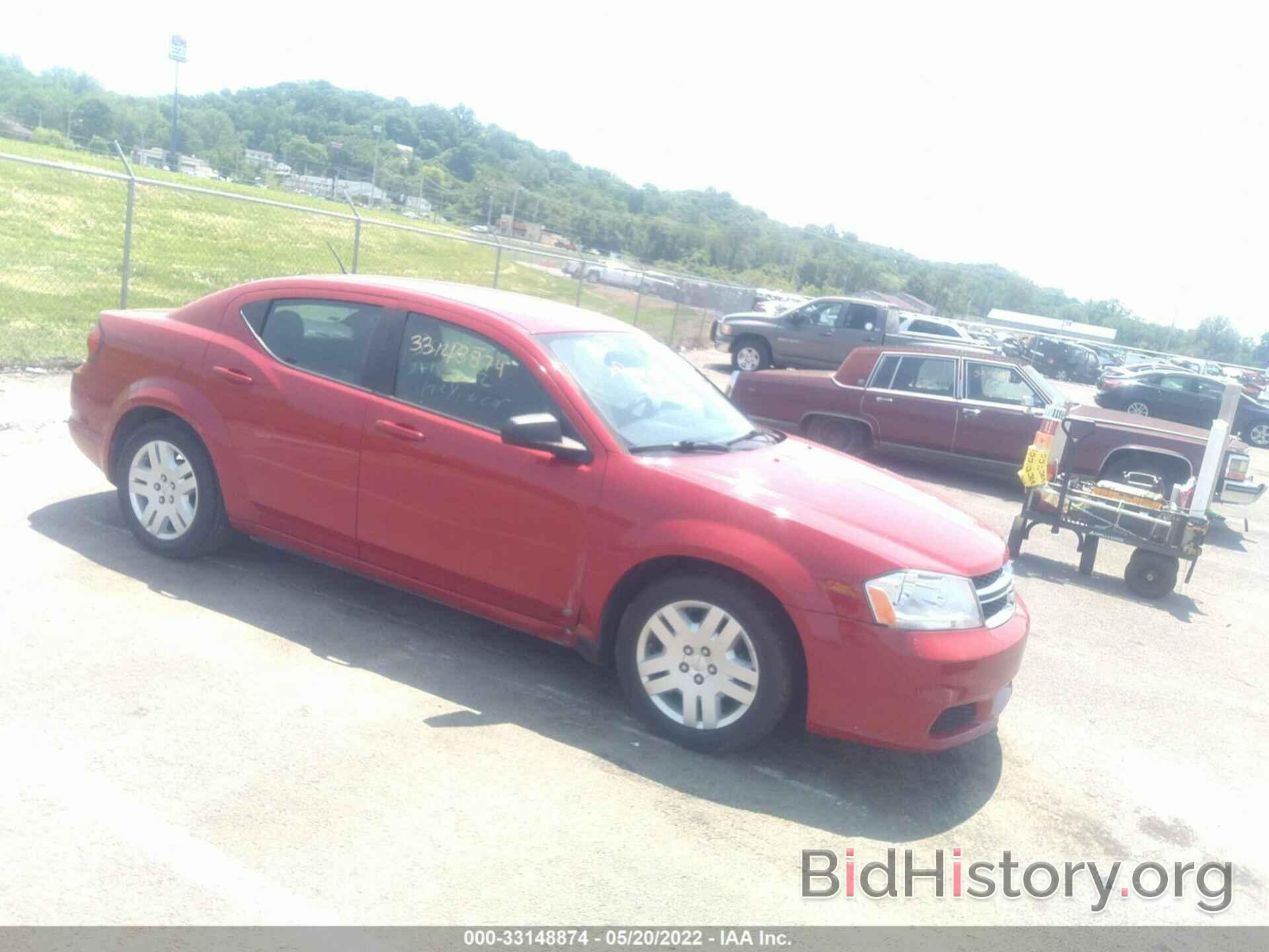 Фотография 1C3CDZAB2DN571699 - DODGE AVENGER 2013