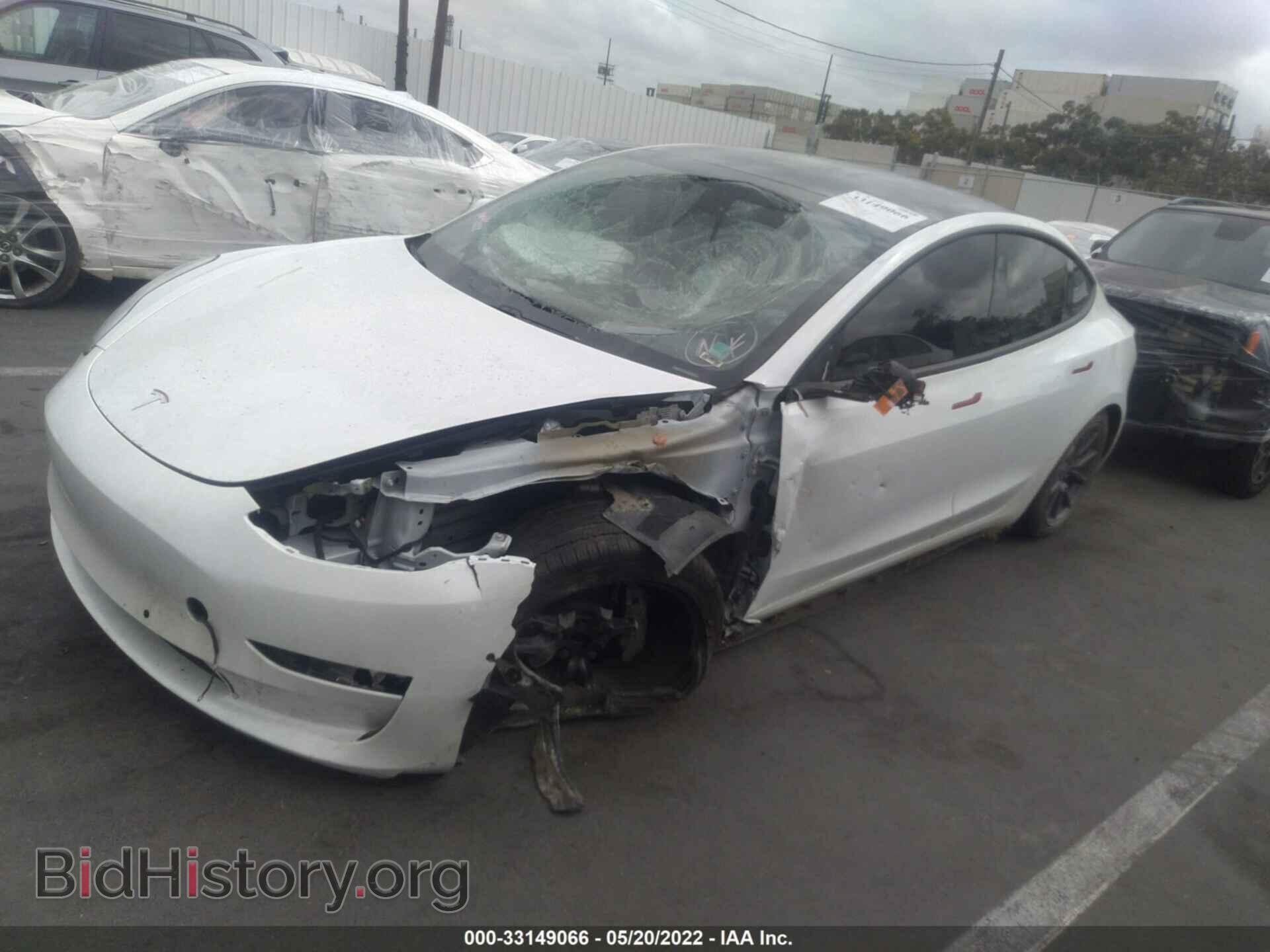 2020 TESLA MODEL 3 - VIN: 5YJ3E1EA7LF706507 - Фото 2