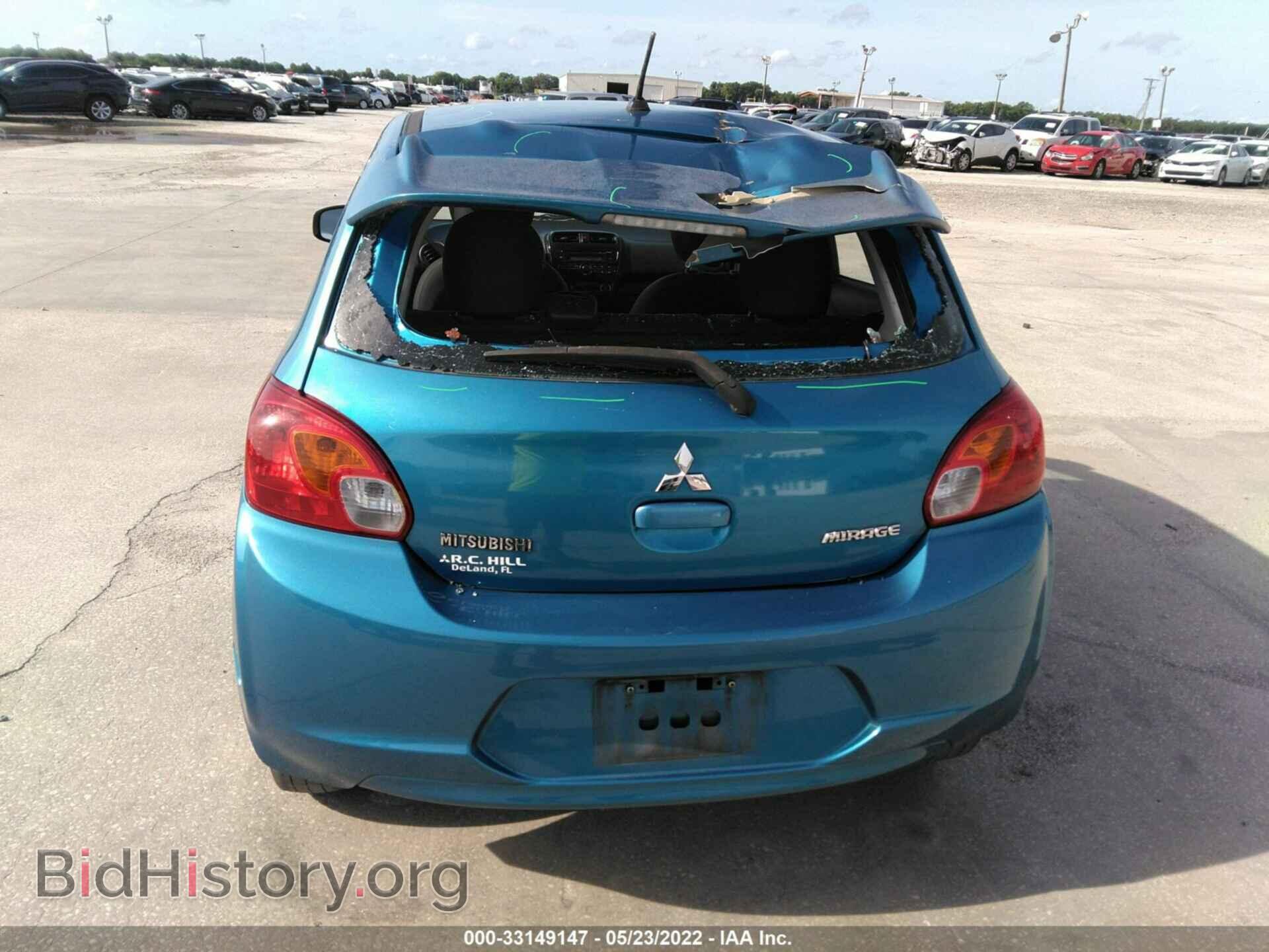 2015 MITSUBISHI MIRAGE - VIN: ML32A3HJ8FH059296 - Фото 6