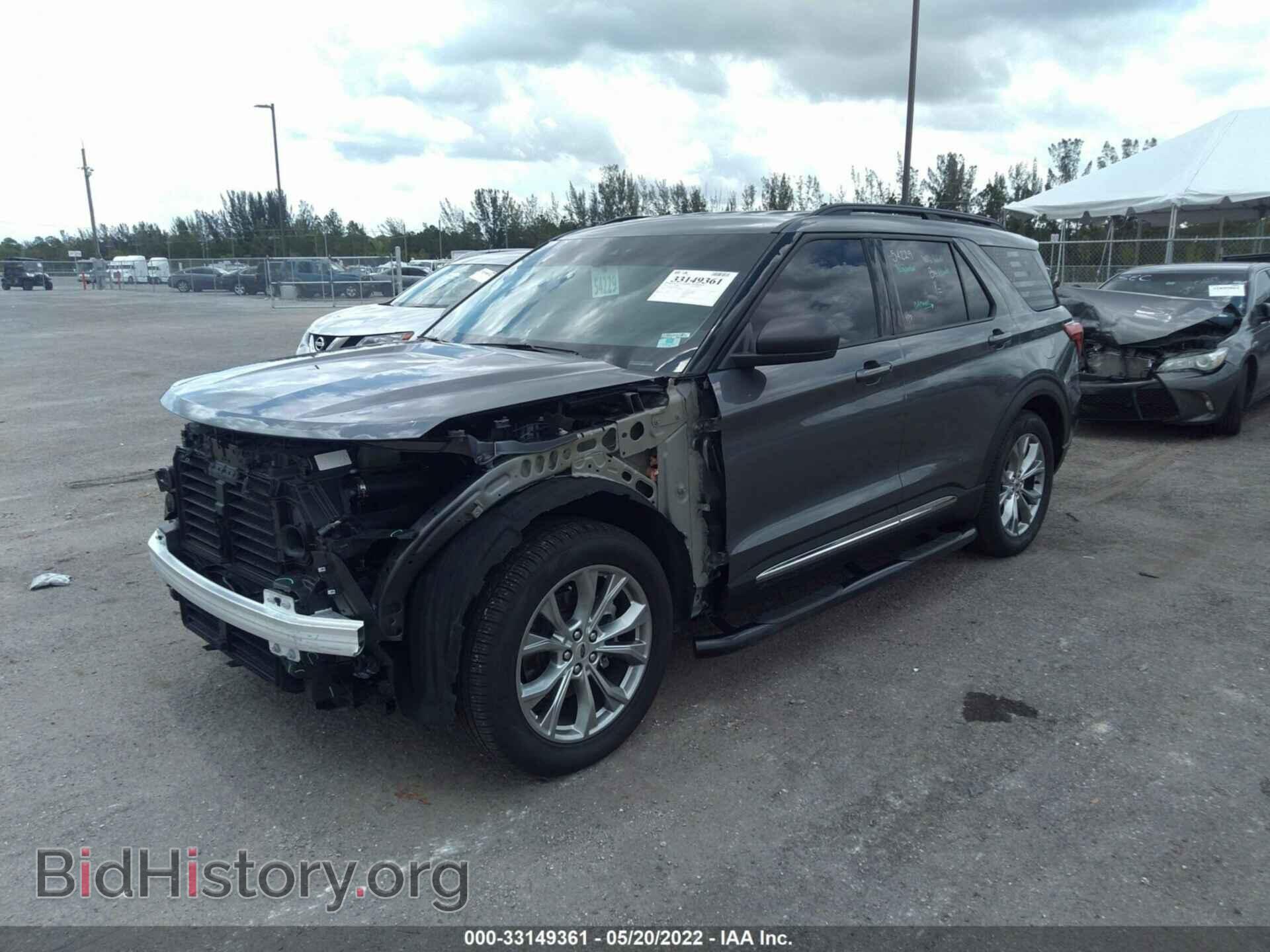 2021 FORD EXPLORER - VIN: 1FMSK7DH3MGB76738 - Фото 2