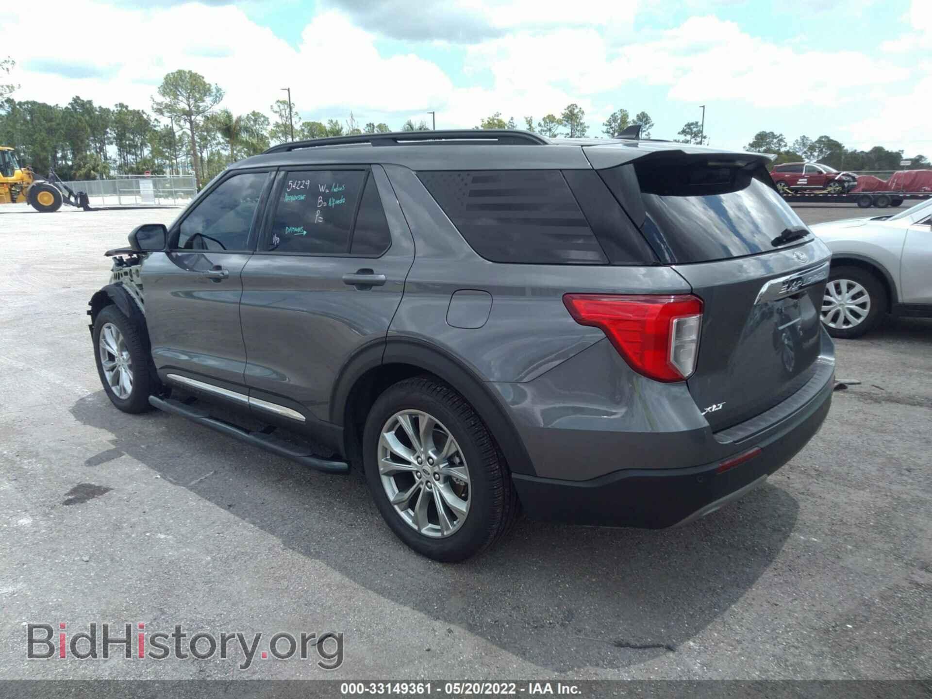 2021 FORD EXPLORER - VIN: 1FMSK7DH3MGB76738 - Фото 3