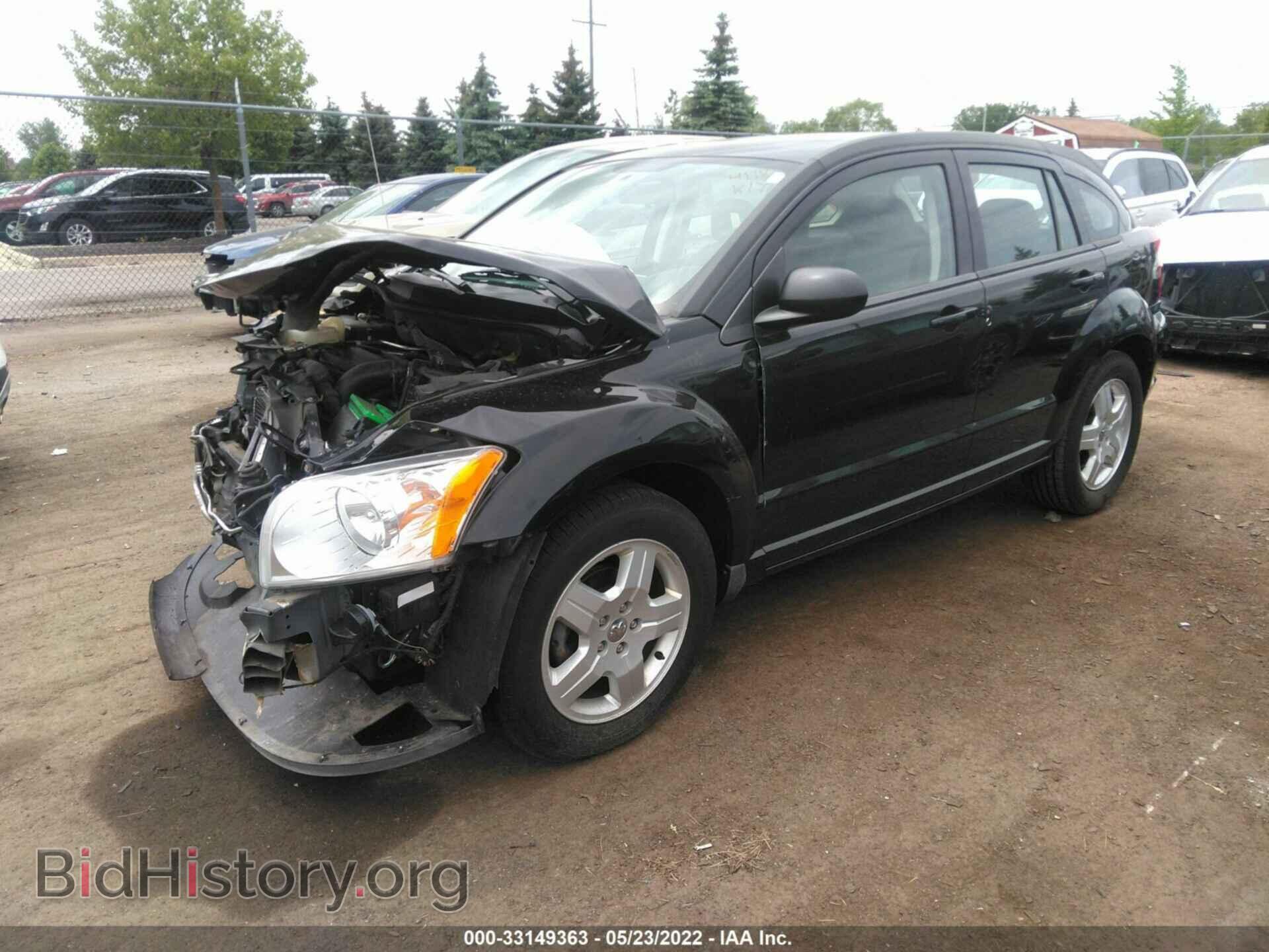 2009 DODGE CALIBER - VIN: 1B3HB48A39D104118 - Фото 2