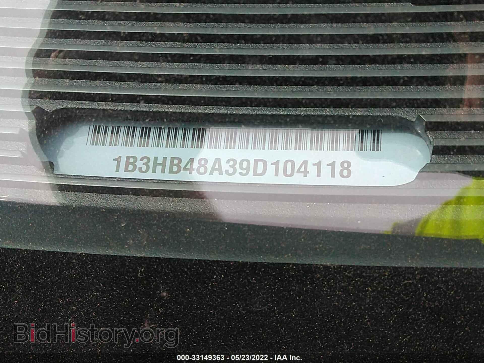 2009 DODGE CALIBER - VIN: 1B3HB48A39D104118 - Фото 9