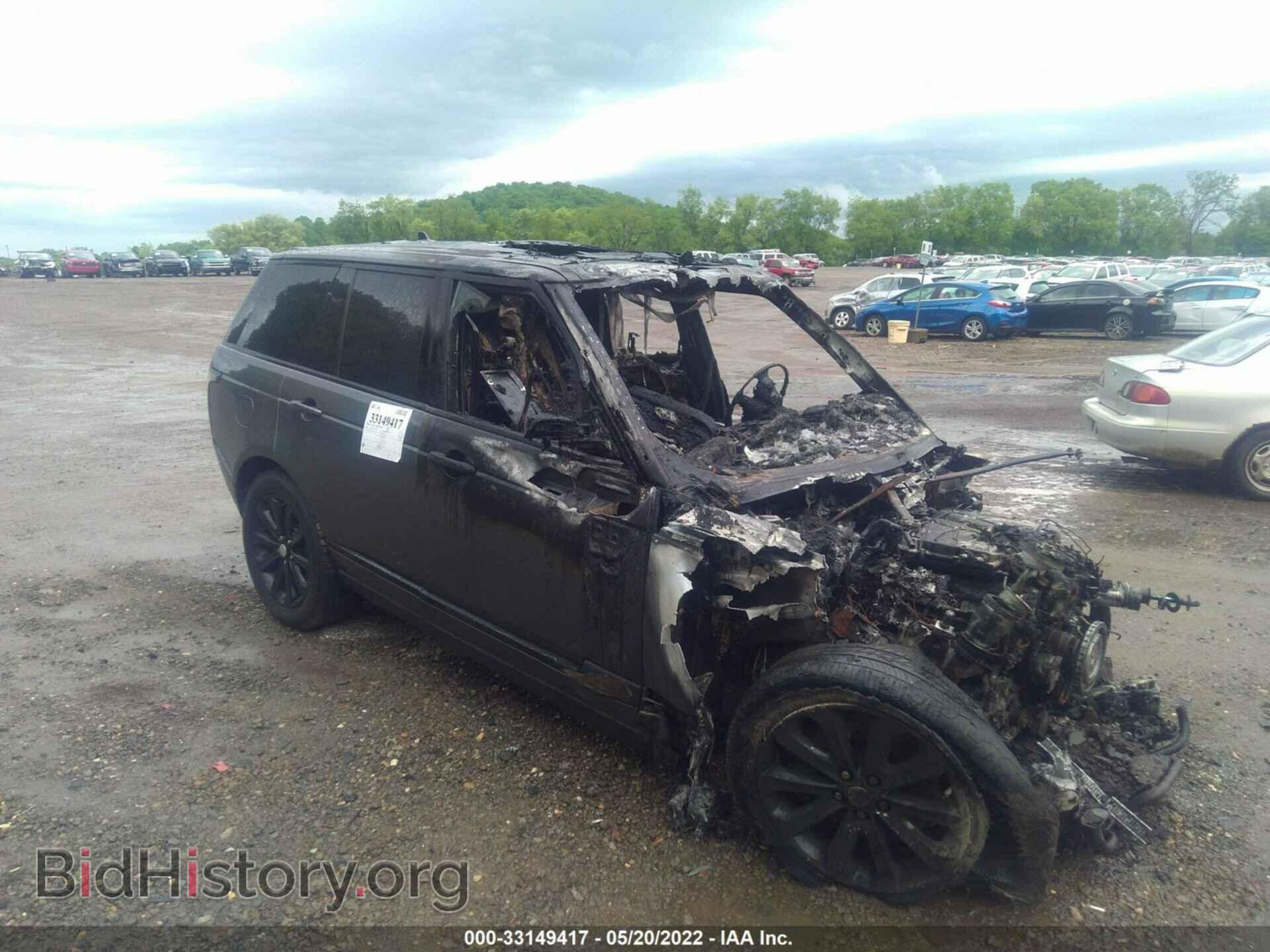 Фотография SALGS2PF4GA316321 - LAND ROVER RANGE ROVER 2016