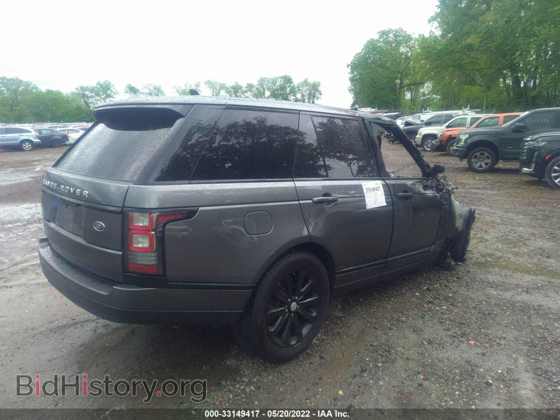 2016 LAND ROVER RANGE ROVER - VIN: SALGS2PF4GA316321 - Фото 4
