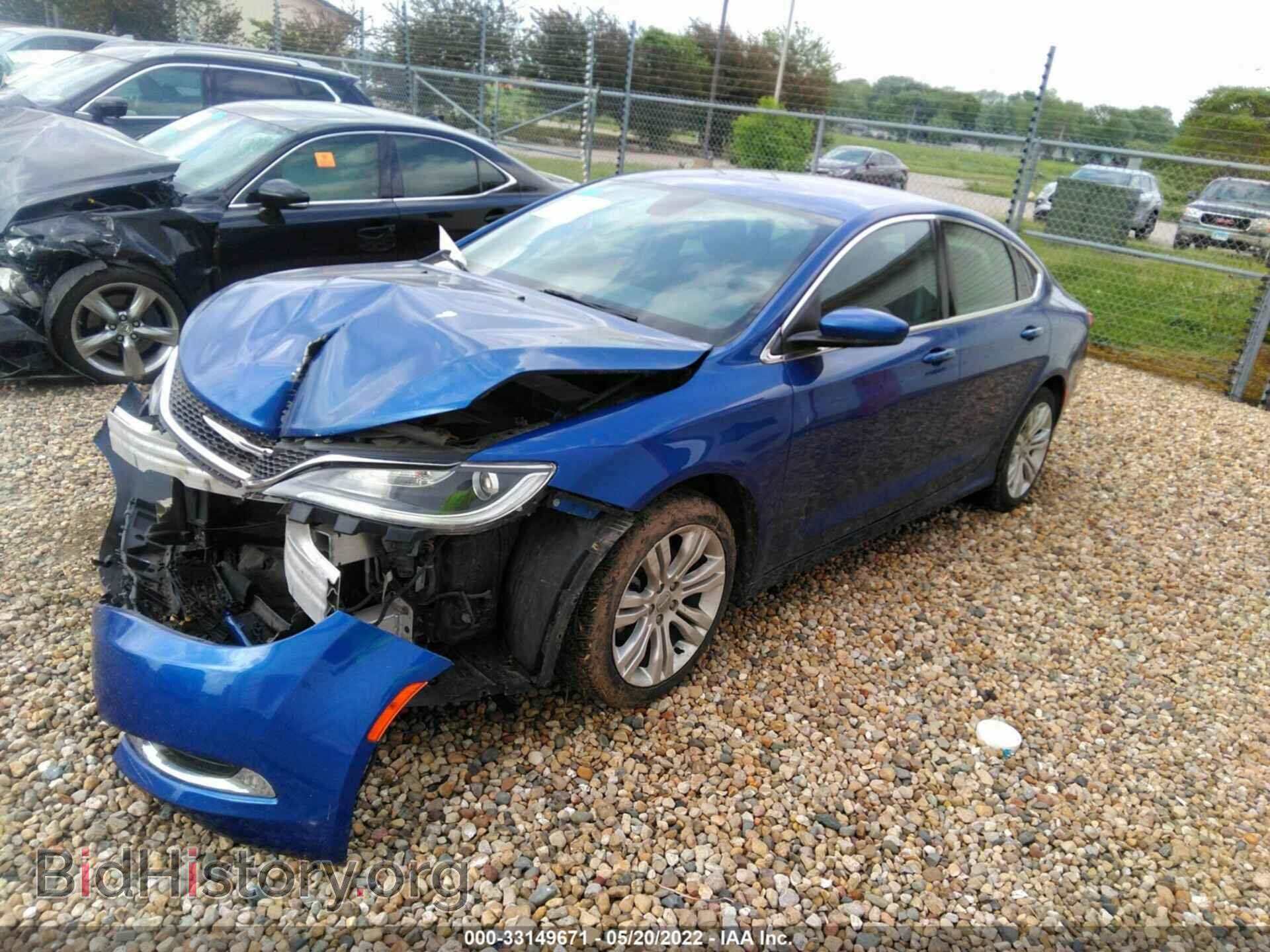 2015 CHRYSLER 200 - VIN: 1C3CCCAB0FN620532 - Фото 2