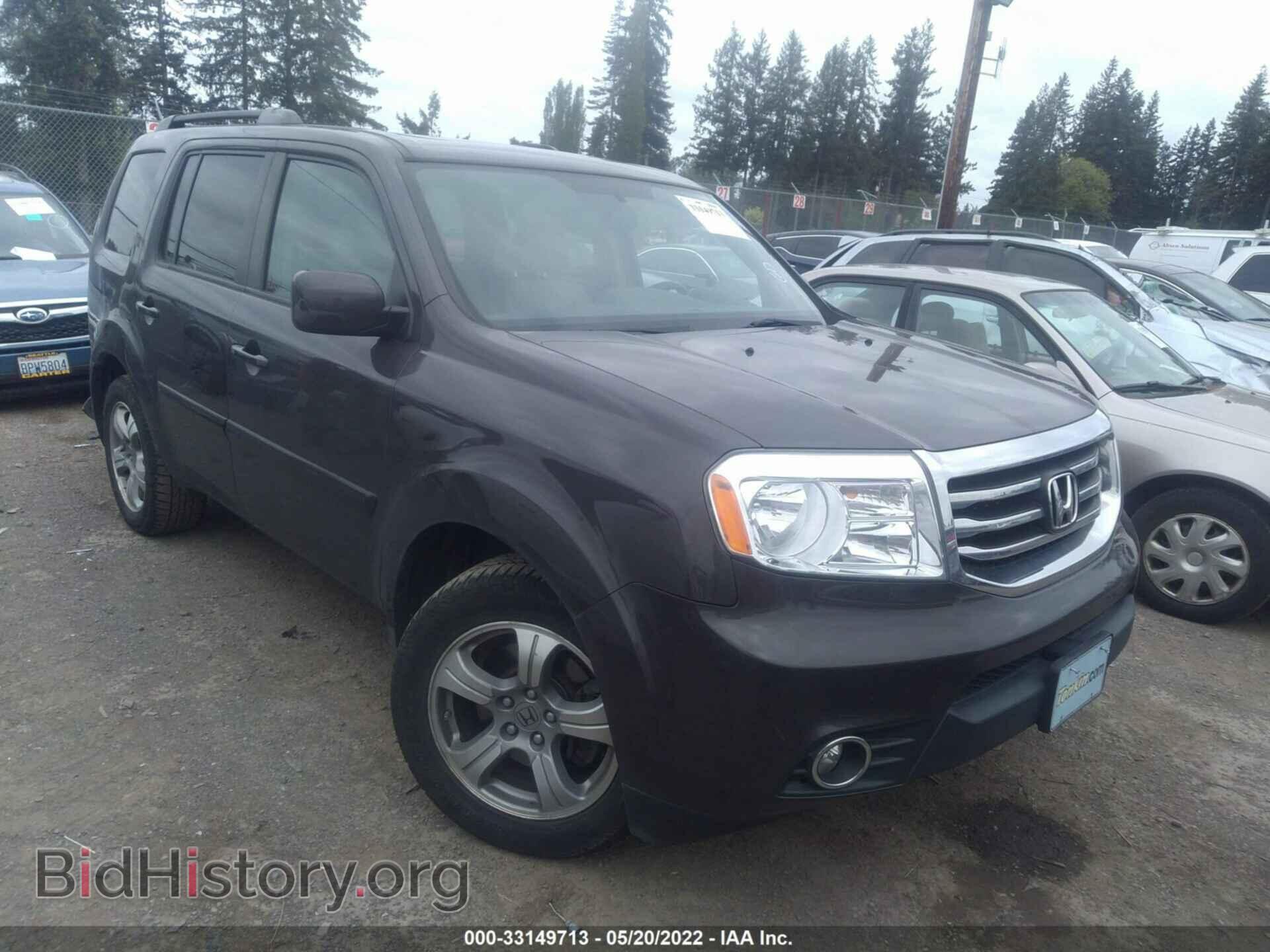 Photo 5FNYF4H50DB064099 - HONDA PILOT 2013