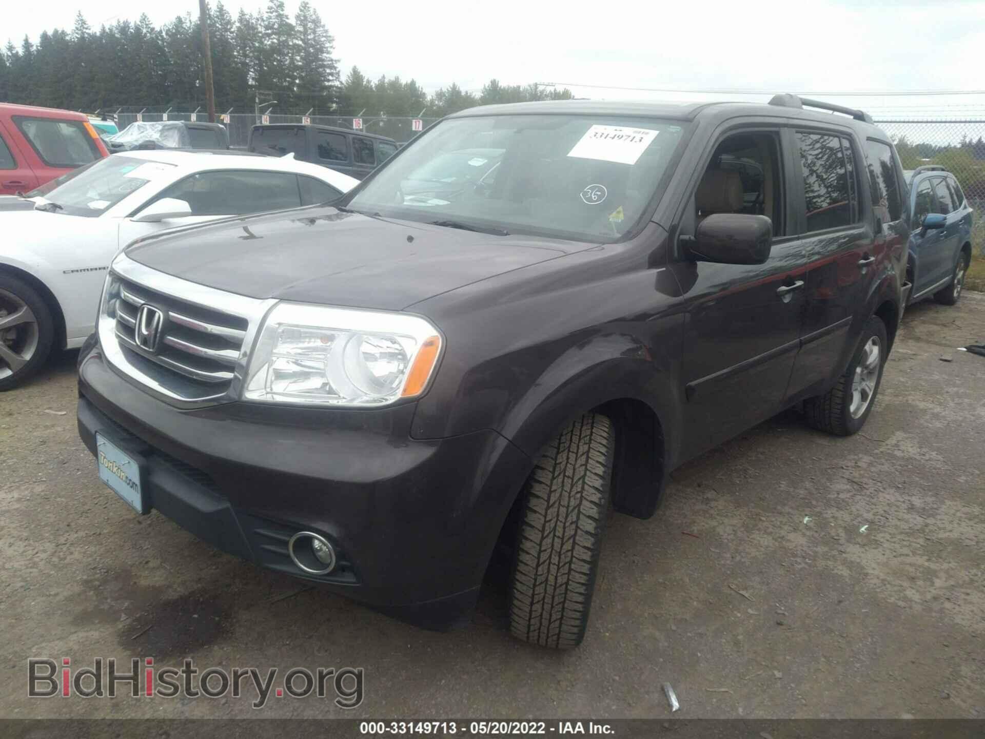 2013 HONDA PILOT - VIN: 5FNYF4H50DB064099 - Фото 2