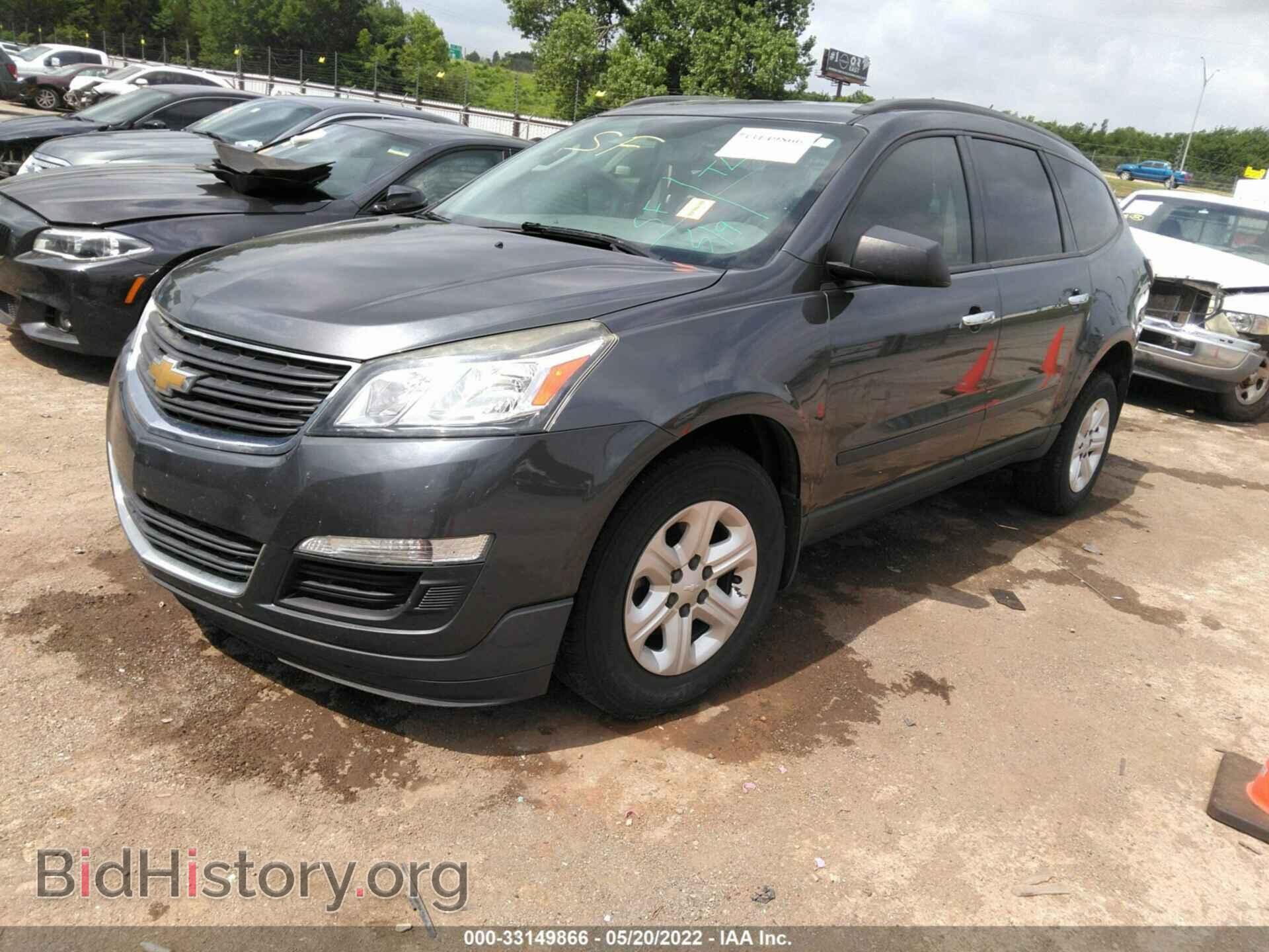 2014 CHEVROLET TRAVERSE - VIN: 1GNKVFKD4EJ132653 - Фото 2
