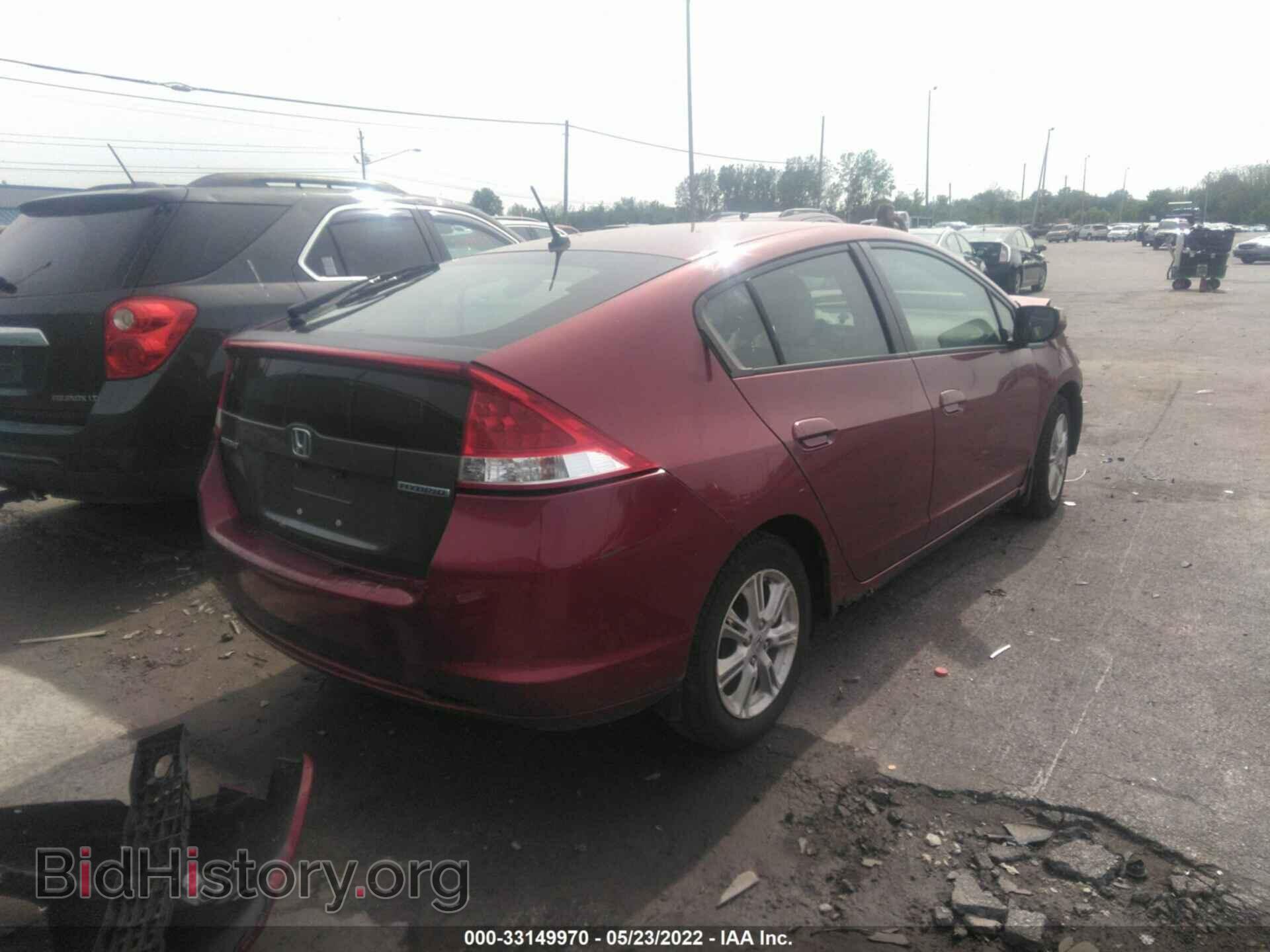 2010 HONDA INSIGHT - VIN: JHMZE2H75AS018908 - Фото 4