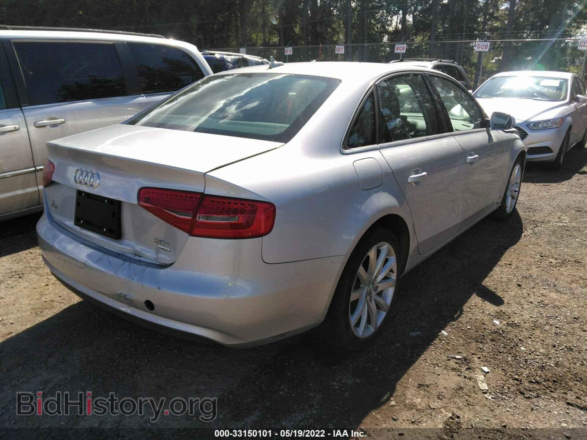 2013 AUDI A4 - VIN: WAUFFAFL9DN012721 - Фото 4