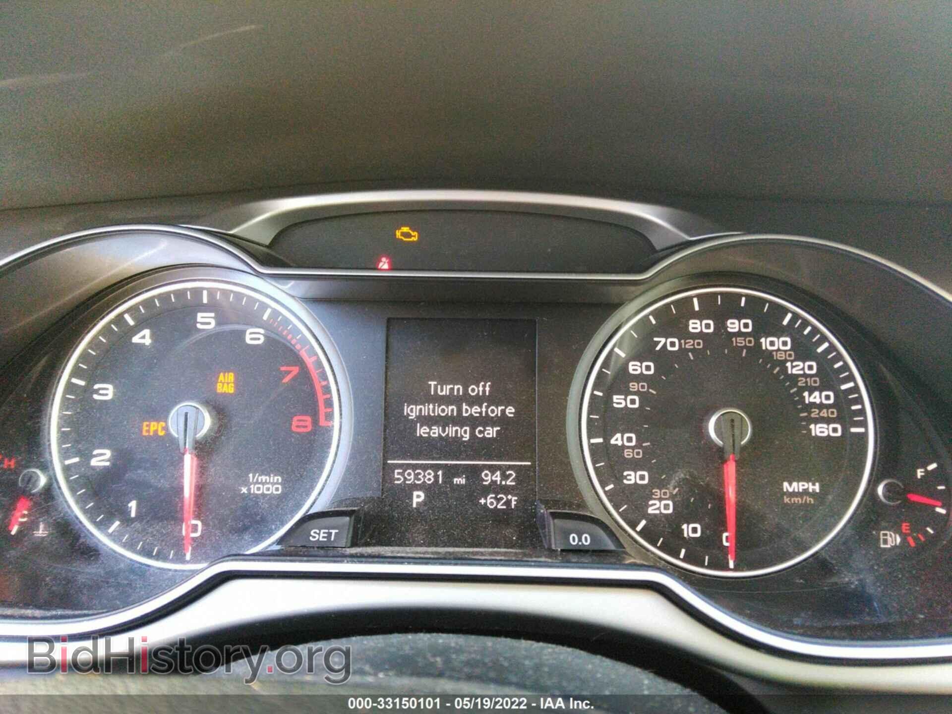 2013 AUDI A4 - VIN: WAUFFAFL9DN012721 - Фото 7