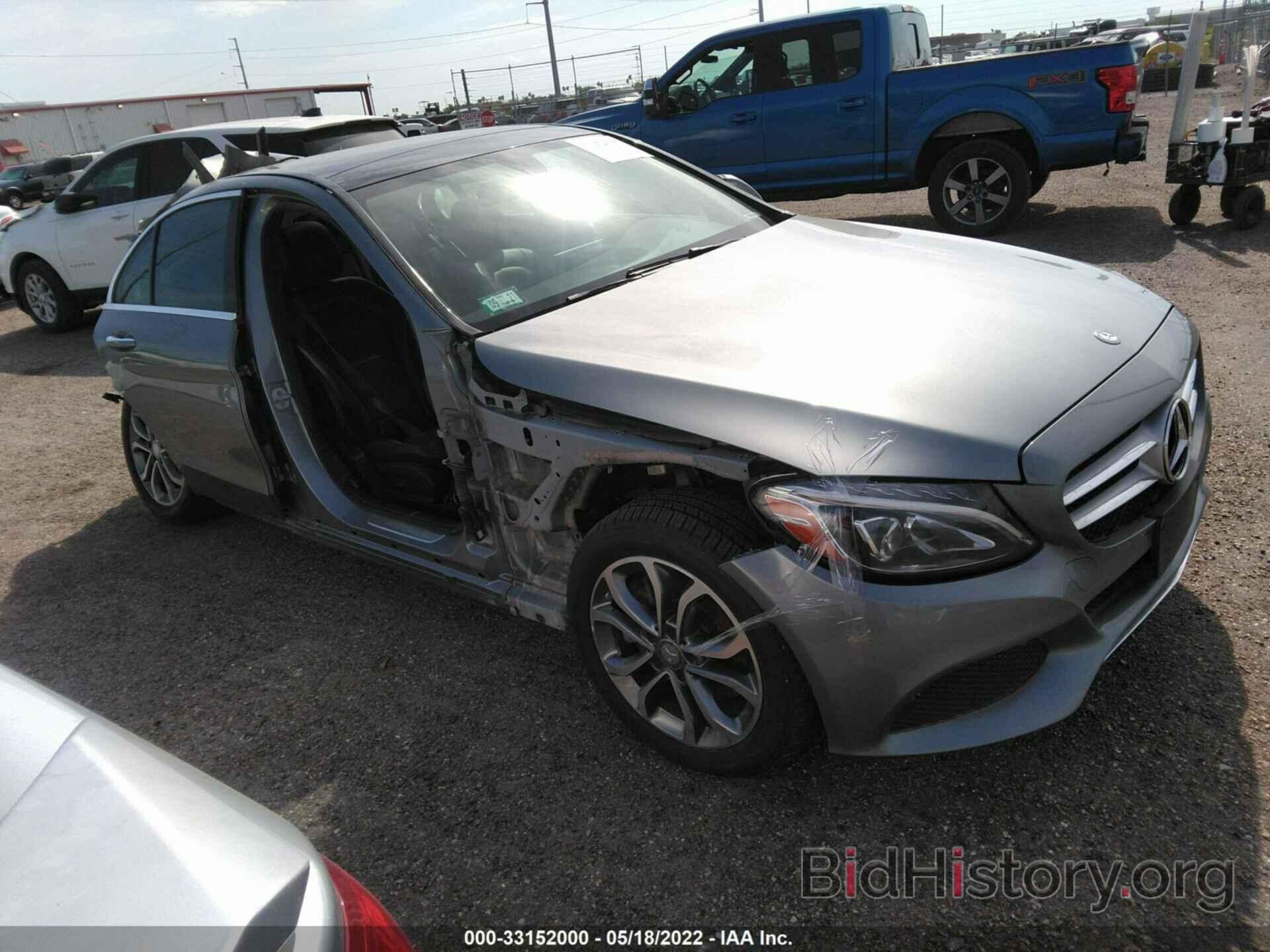 Photo 55SWF4KB8GU106687 - MERCEDES-BENZ C-CLASS 2016