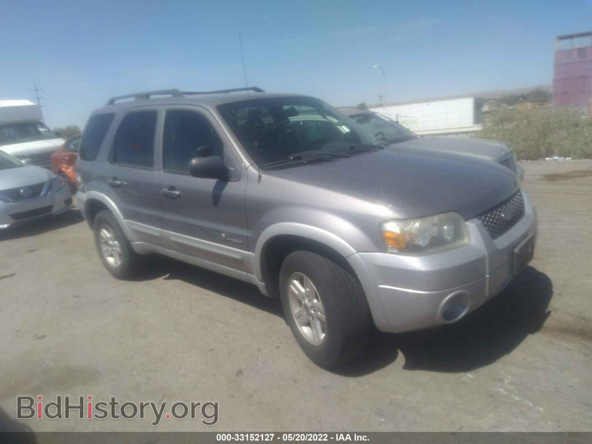Photo 1FMCU49H87KB33097 - FORD ESCAPE 2007