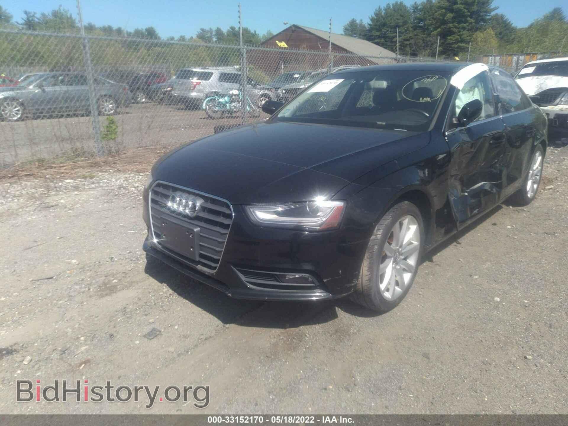 2013 AUDI A4 - VIN: WAUFFAFL7DN034538 - Фото 2
