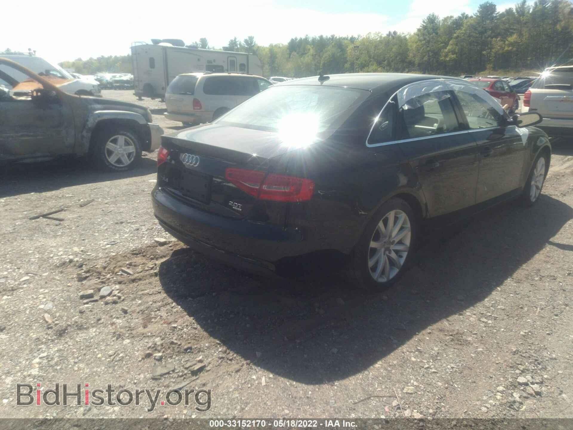 2013 AUDI A4 - VIN: WAUFFAFL7DN034538 - Фото 4