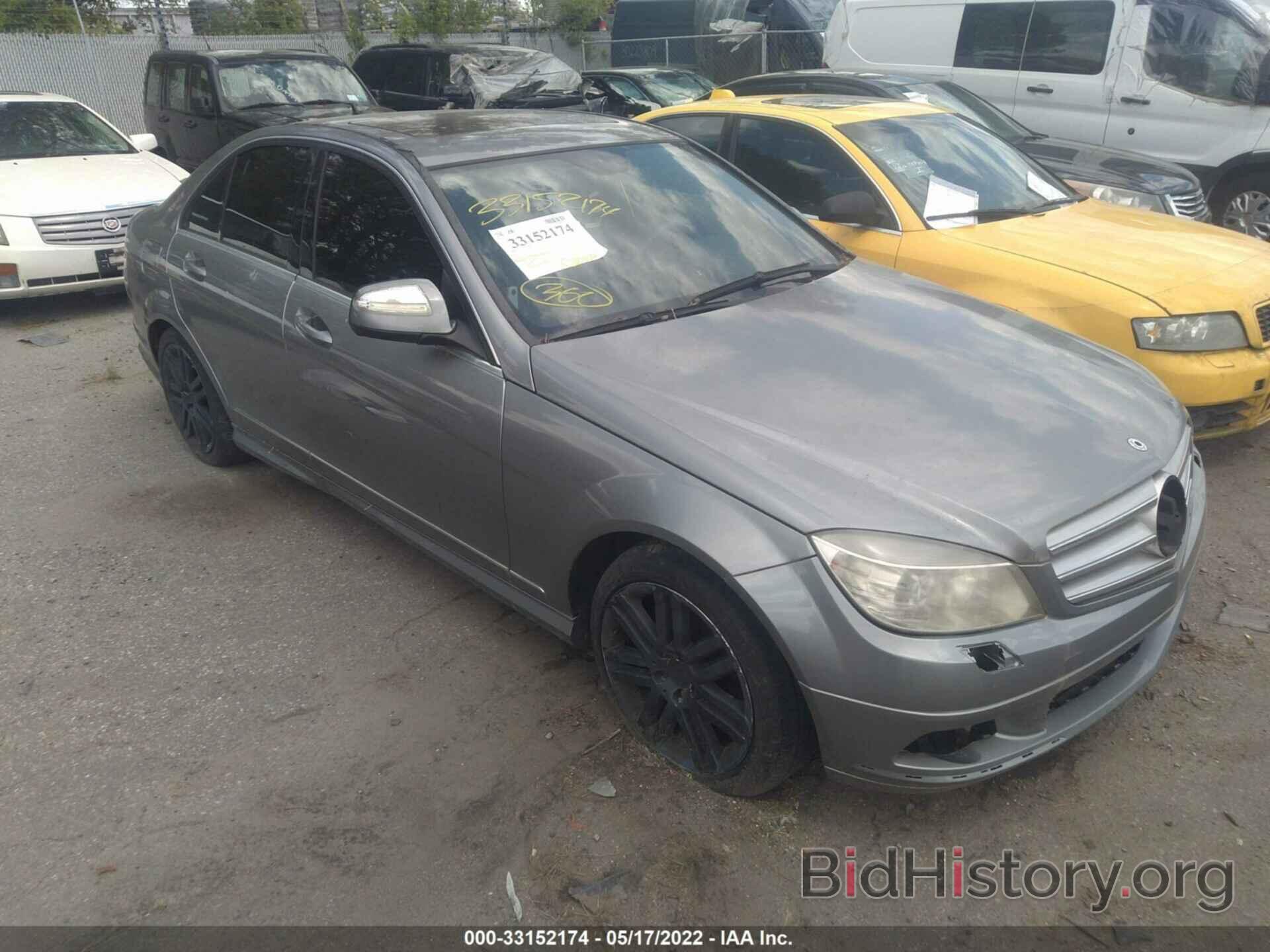 Photo WDDGF54X78R010488 - MERCEDES-BENZ C-CLASS 2008