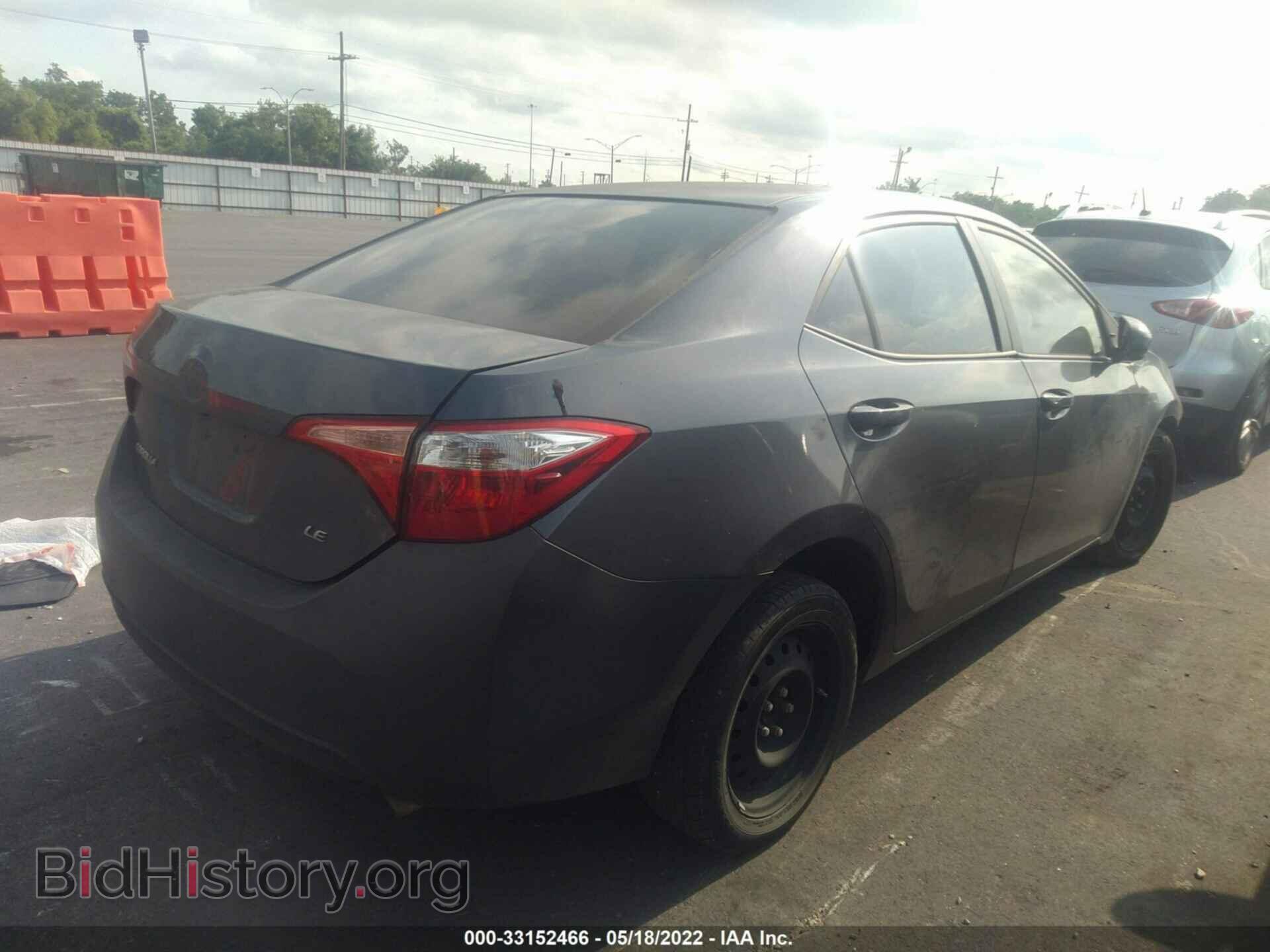2014 TOYOTA COROLLA - VIN: 2T1BURHEXEC097710 - Photo 4